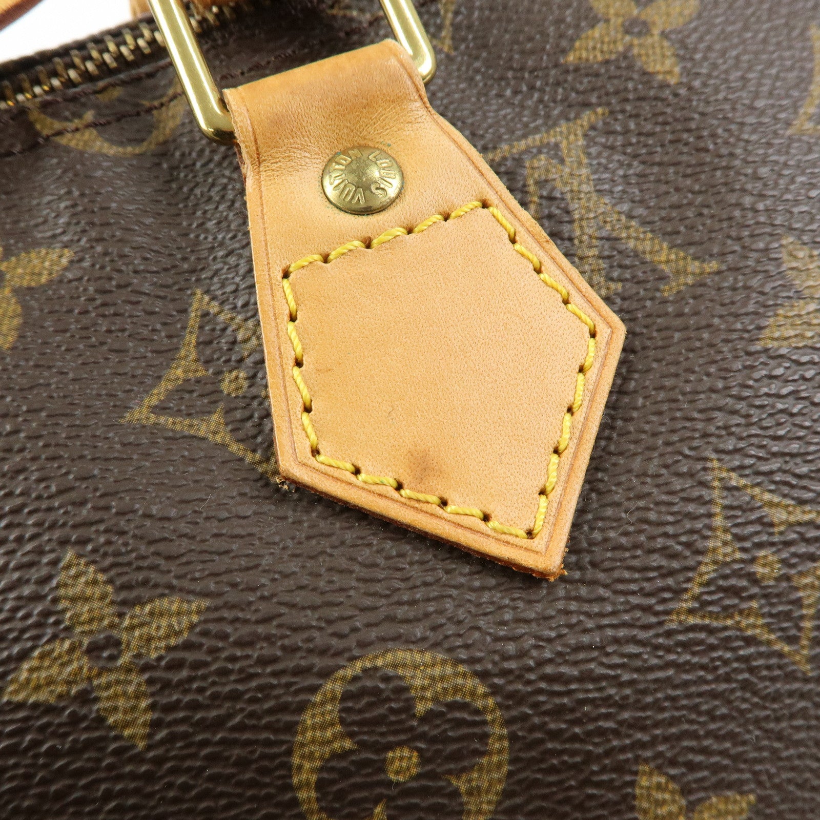 Louis Vuitton Monogram Speedy 35 Boston Bag Hand Bag Brown M41524