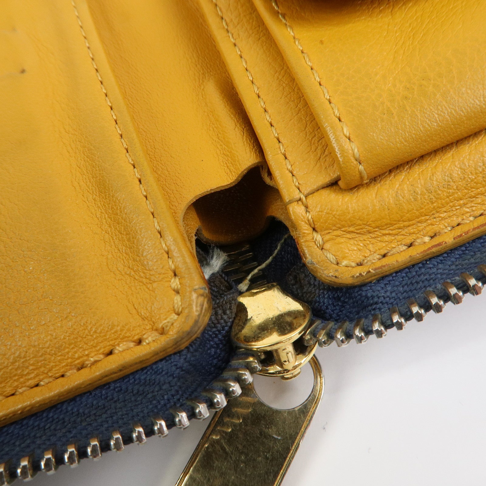 Louis Vuitton Monogram Denim Mini Zippy Wallet Blue M95342