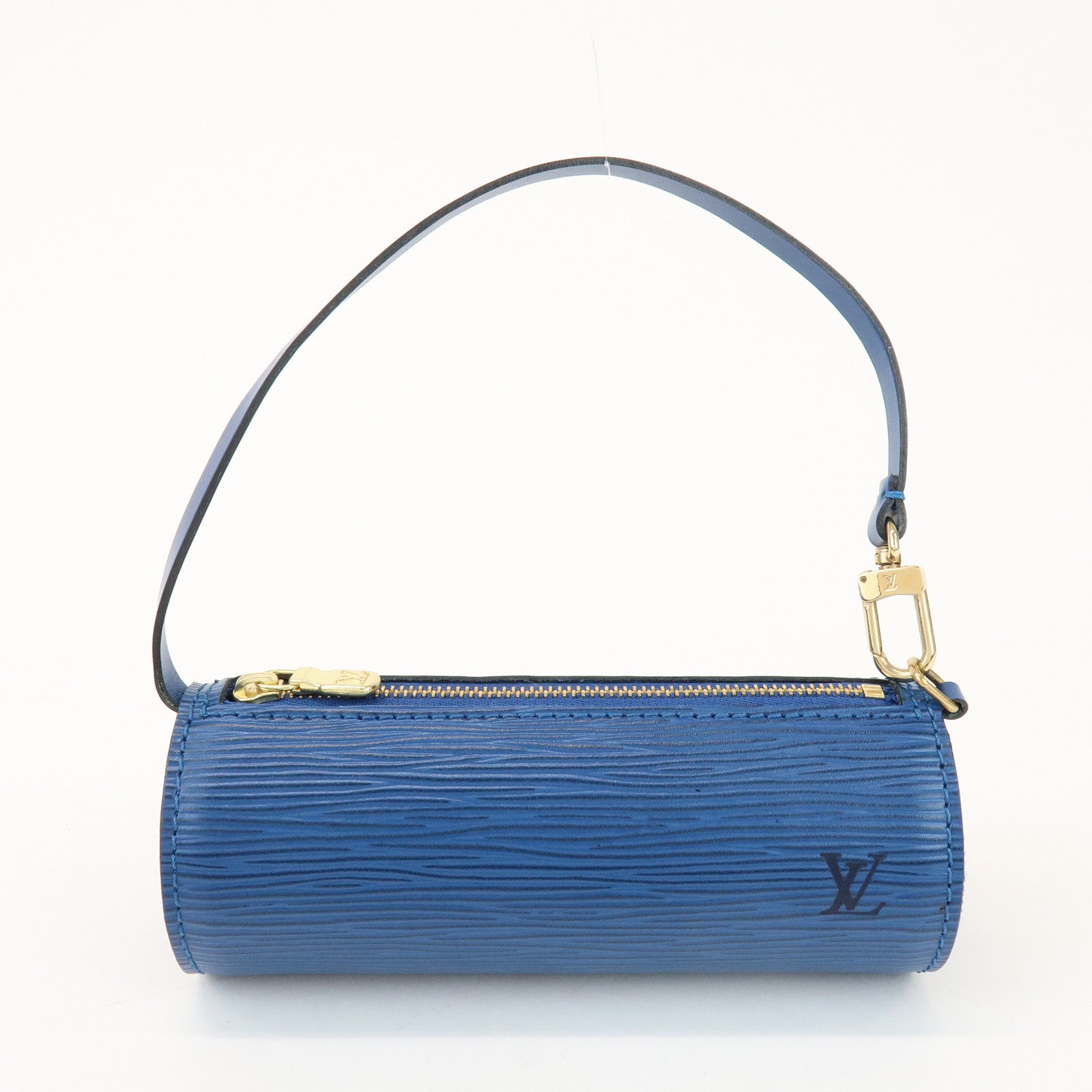 Louis Vuitton Epi Soufflot Shoulder Bag Hand Bag Toledo Blue M52225