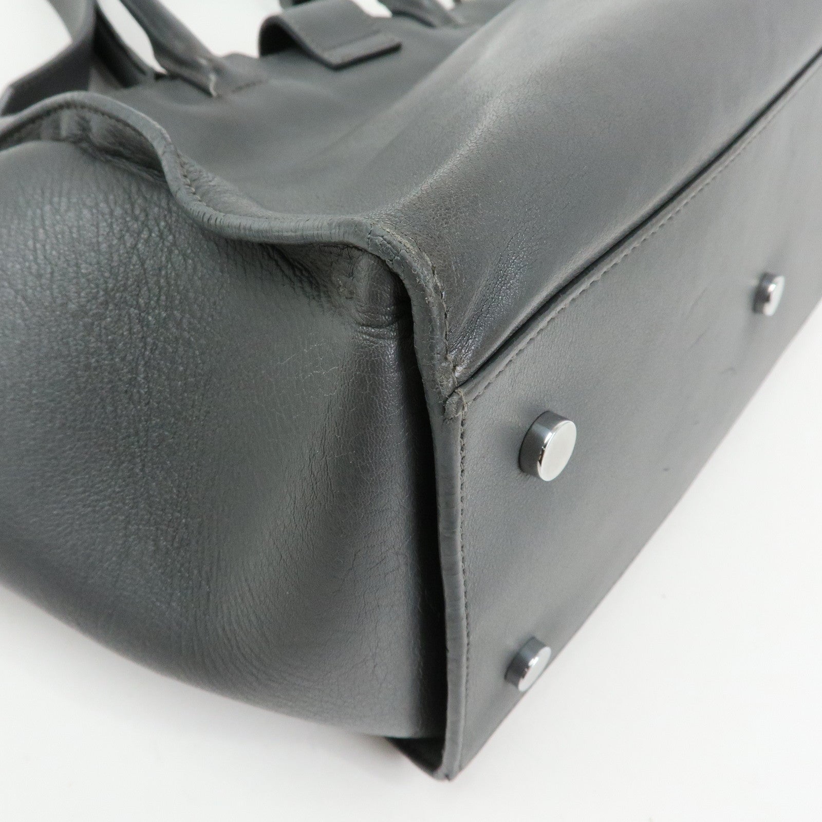 SAINT LAURENT PARIS Casandra Leather 2Way Hand Shoulder Bag 436832