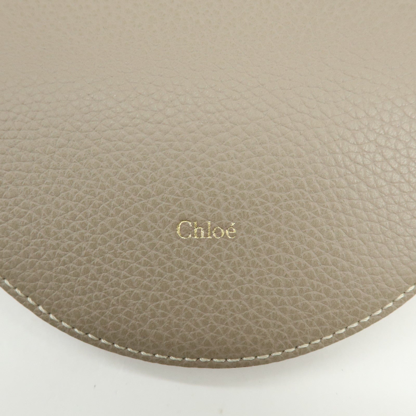 Chloe Darryl Calf Leather Shoulder Bag Crossboday Bag Greige