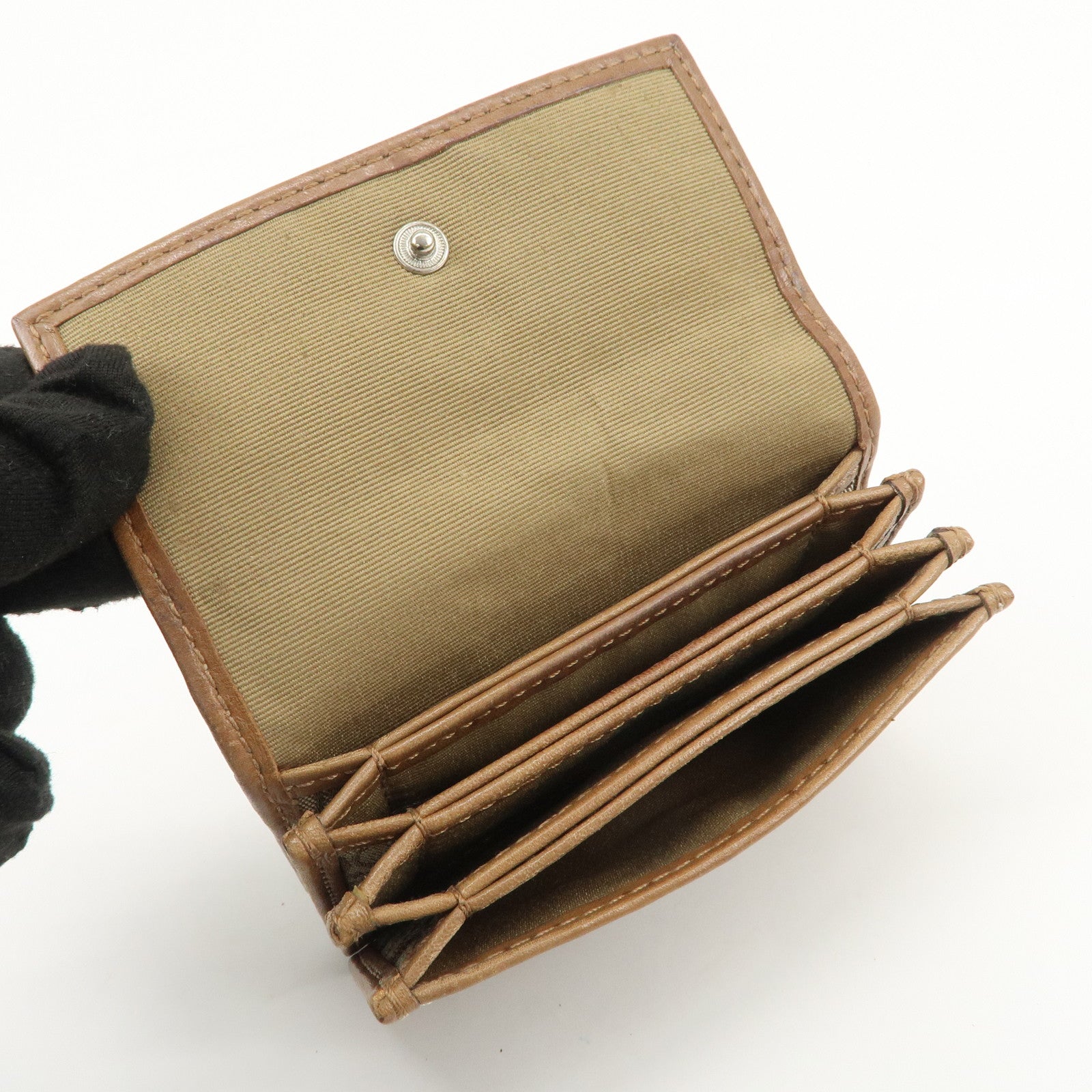 COACH Set of 5 Signature Op Art PVC Leather Wallets Card Coin Case