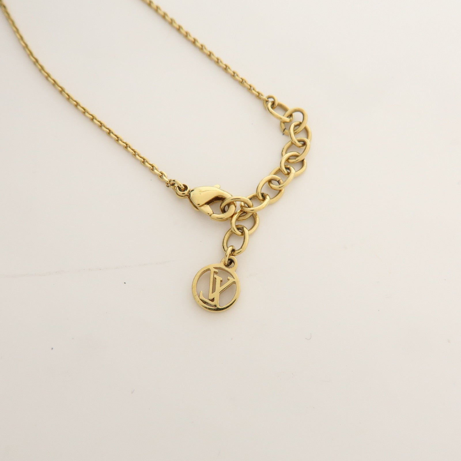 Louis Vuitton Petit Louis Metal Strass Bracelet Gold M00374