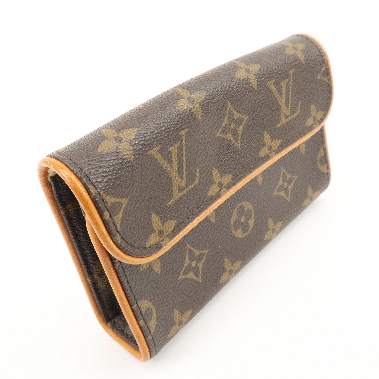 Louis Vuitton Monogram Pochette Florentine Waist Bag Belt M51855 Used