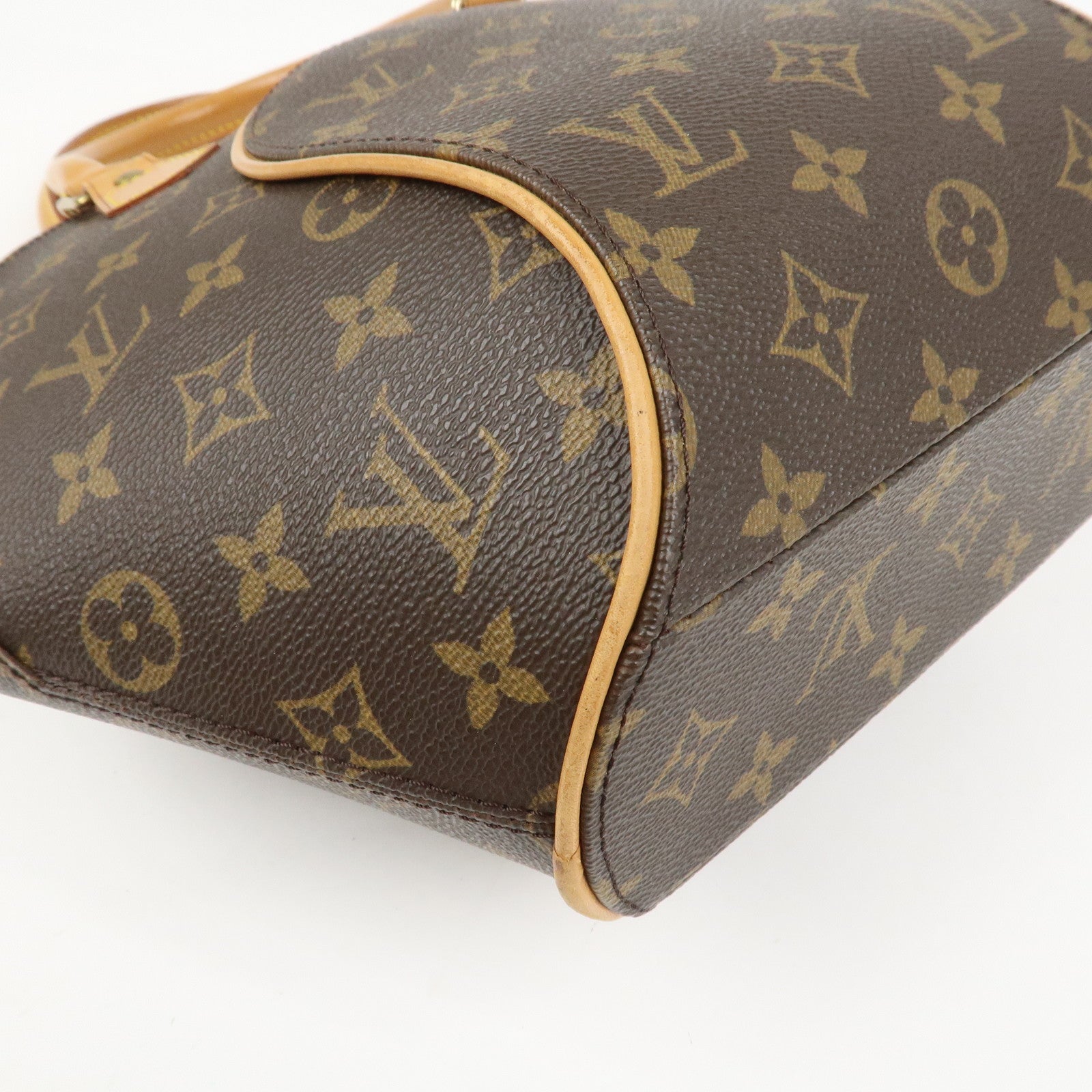Louis Vuitton Monogram Ellipse PM Hand Bag Brown M51127