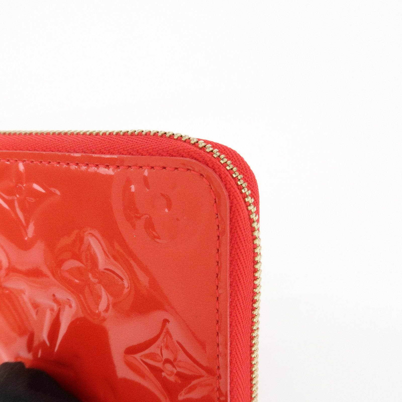 Louis Vuitton Monogram Vernis Leather Zippy Coin Case M91735