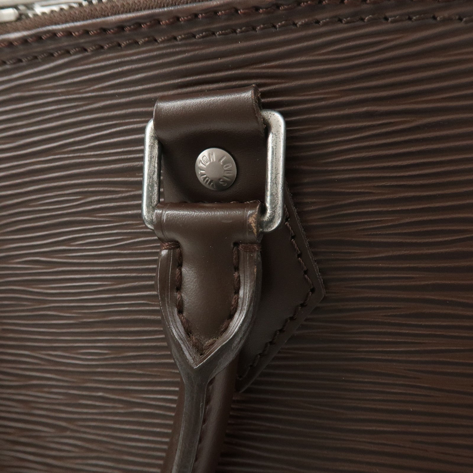 Louis Vuitton Epi Alma Hand Bag Hand Bag Mocha M5214D