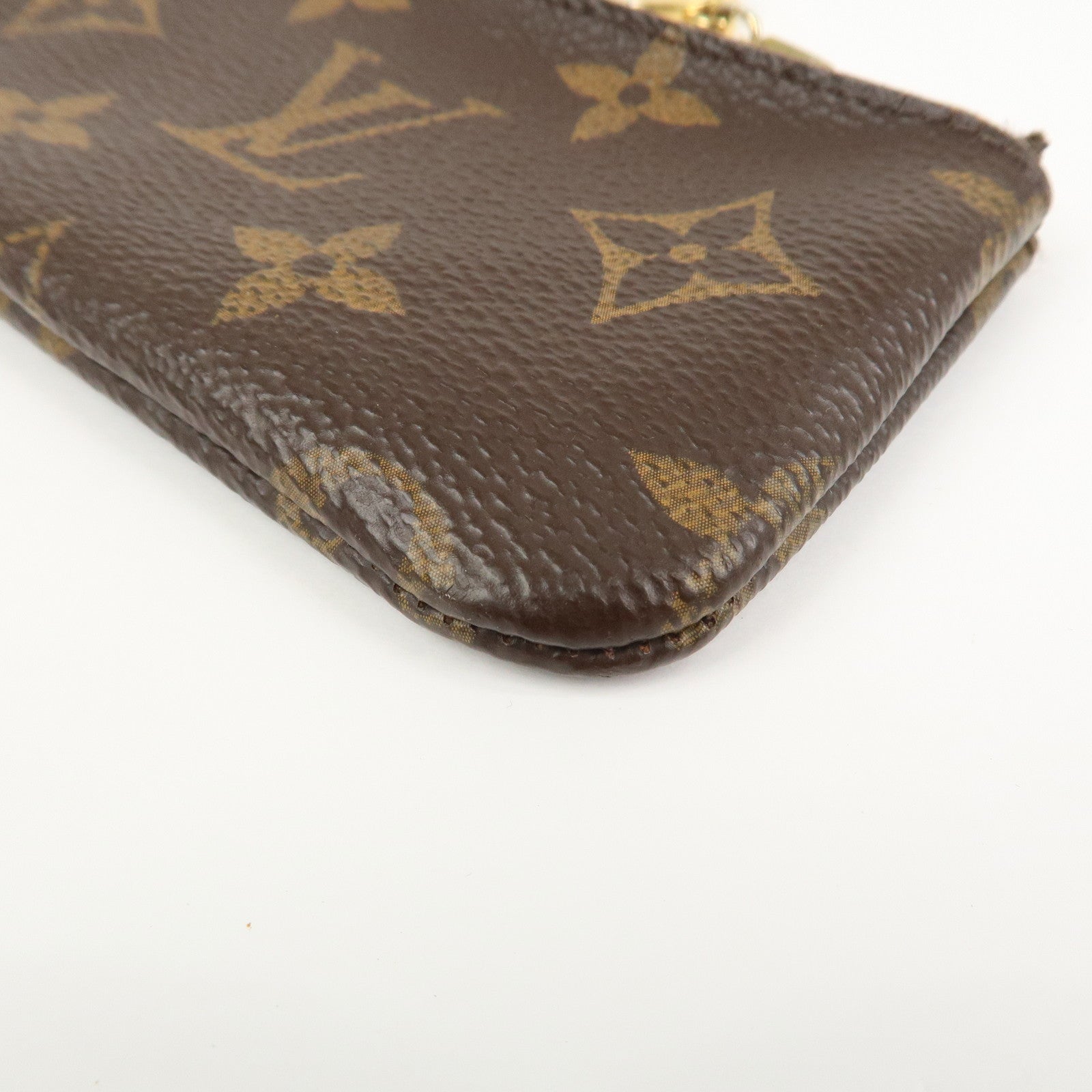 Louis Vuitton Monogram Pochette Cles Coin Case Key Case M62650