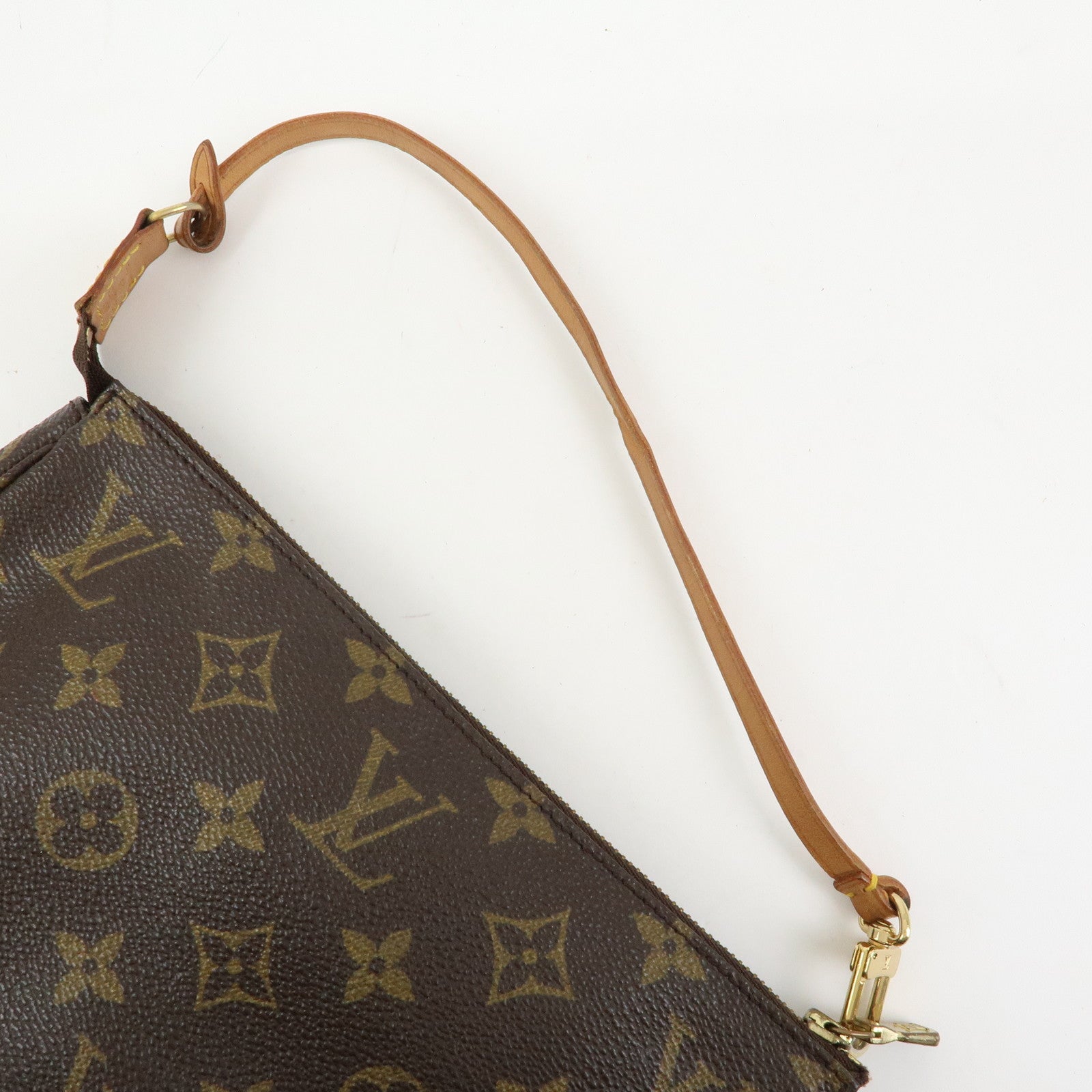 Louis Vuitton Monogram Pochette Accessoires Pouch Hand Bag M51980
