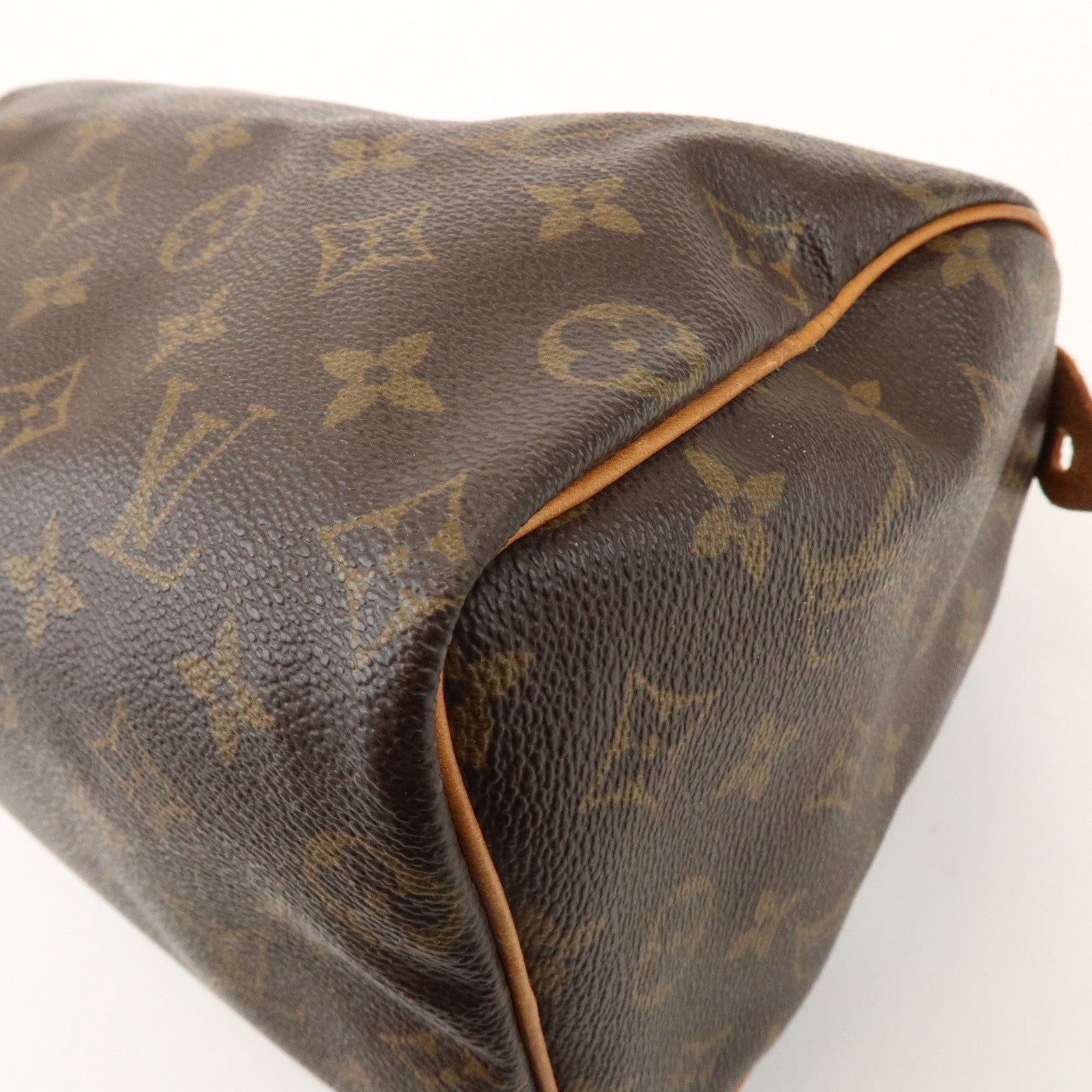 Louis Vuitton Monogram Speedy 25 Boston Bag Hand Bag Brown M41528