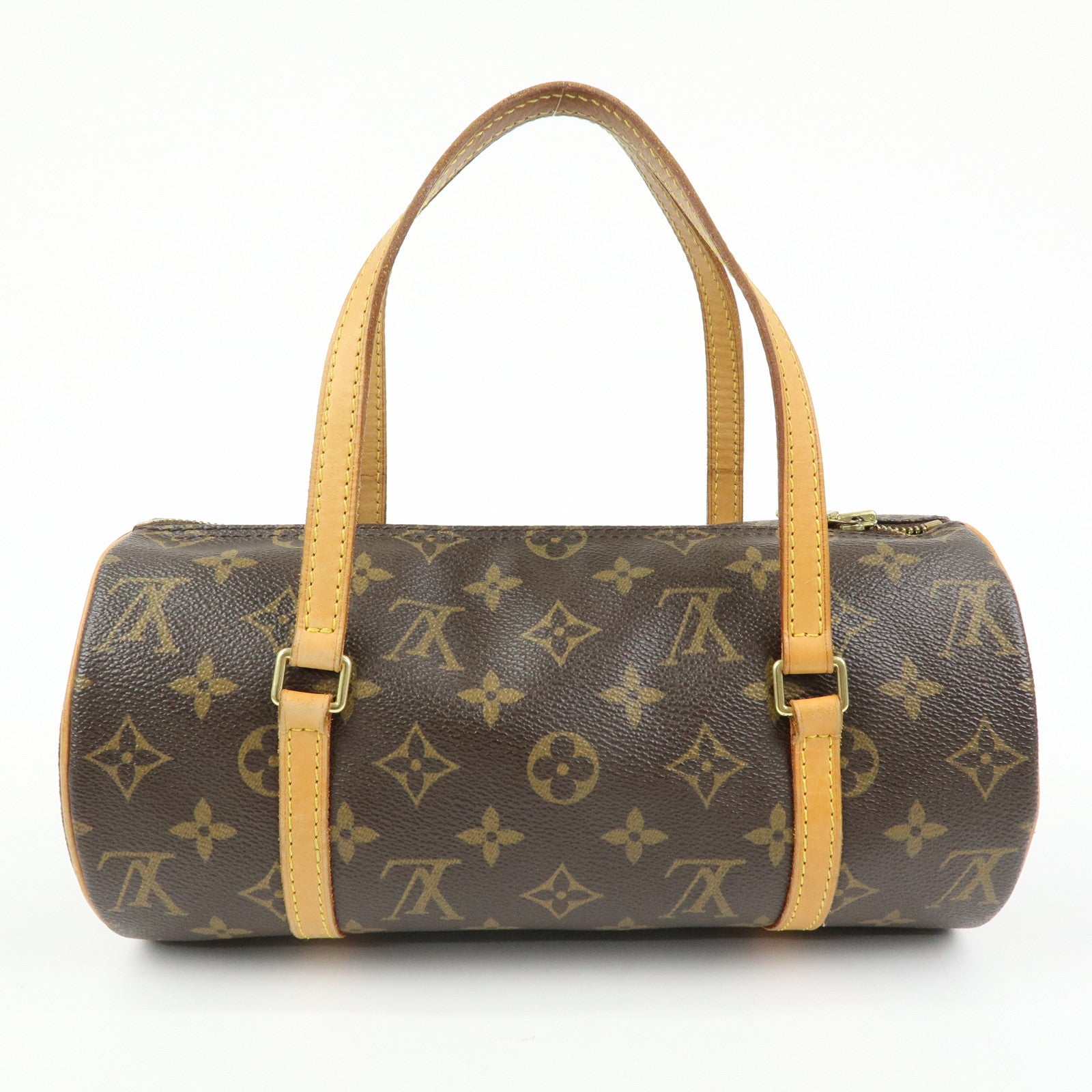 Louis Vuitton Monogram Papillon 26 Hand Bag Brown M51386