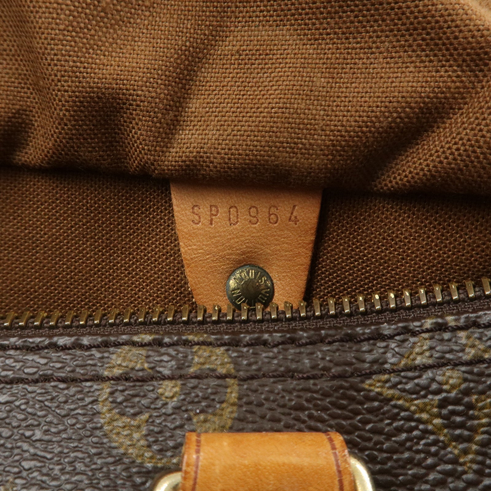 Louis Vuitton Monogram Speedy 25 Boston Bag Hand Bag Brown M41528