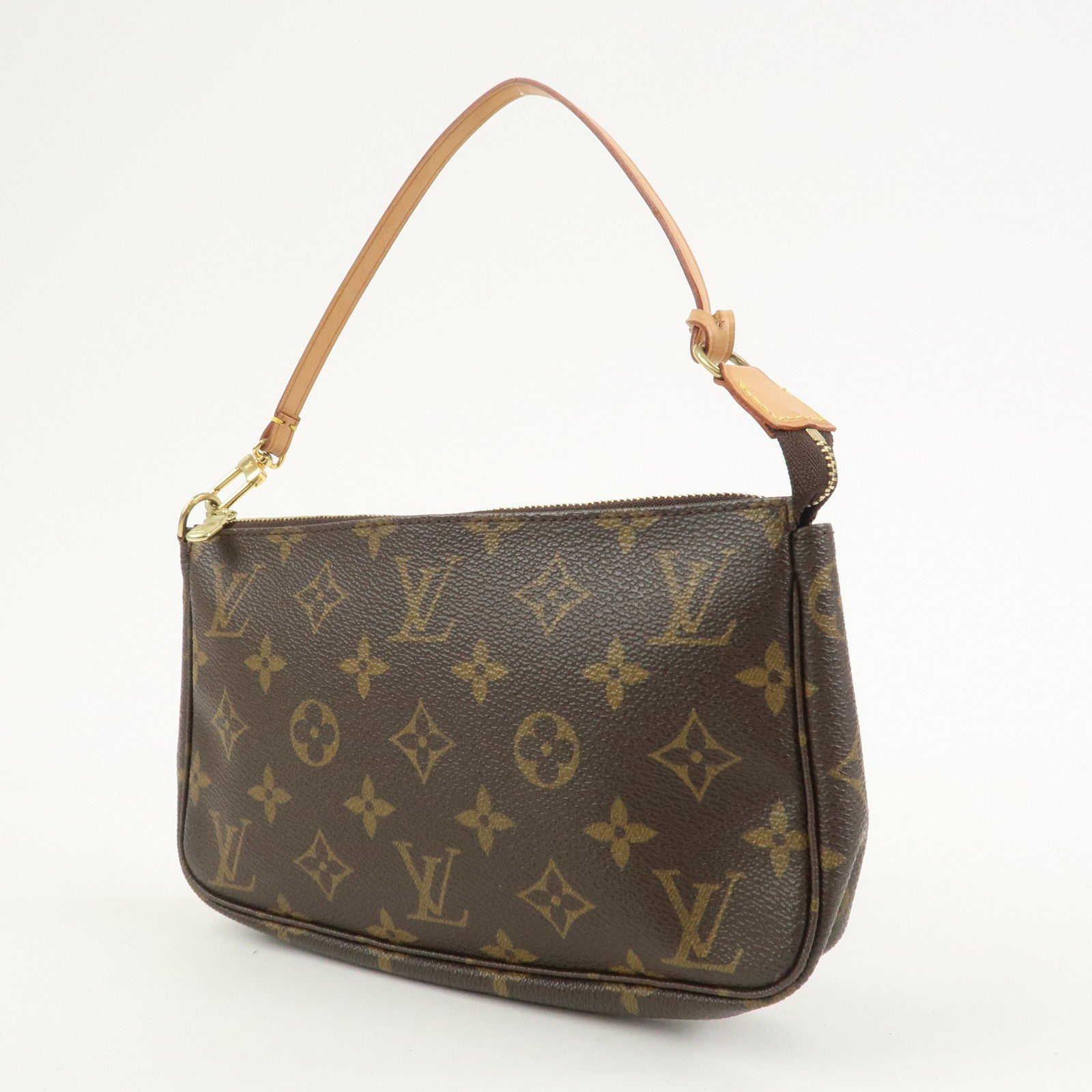 Louis Vuitton Monogram Pochette Accessoires Pouch Hand Bag M51980