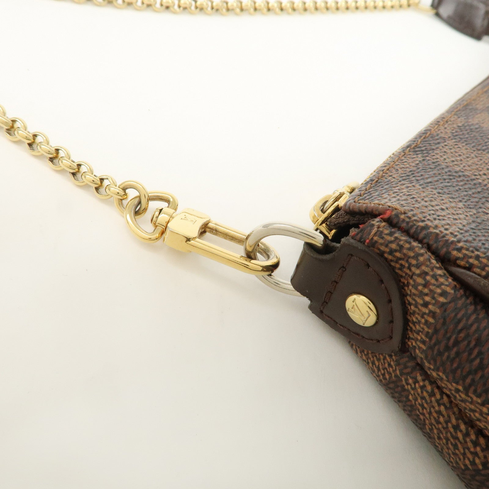 Louis Vuitton Damier Eva 2Way Bag Shoulder Bag Damier Ebene N55213
