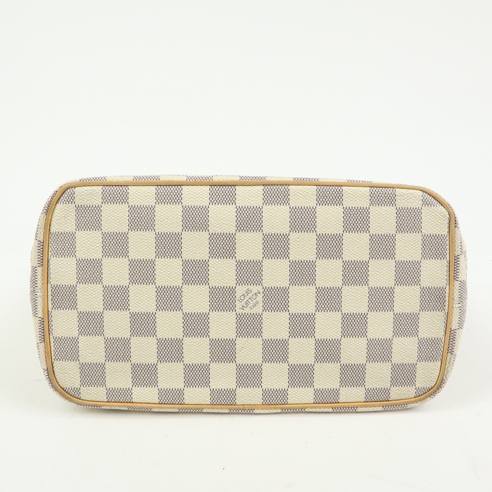 Louis Vuitton Damier Azur Saleya PM Tote Bag Hand Bag N51186