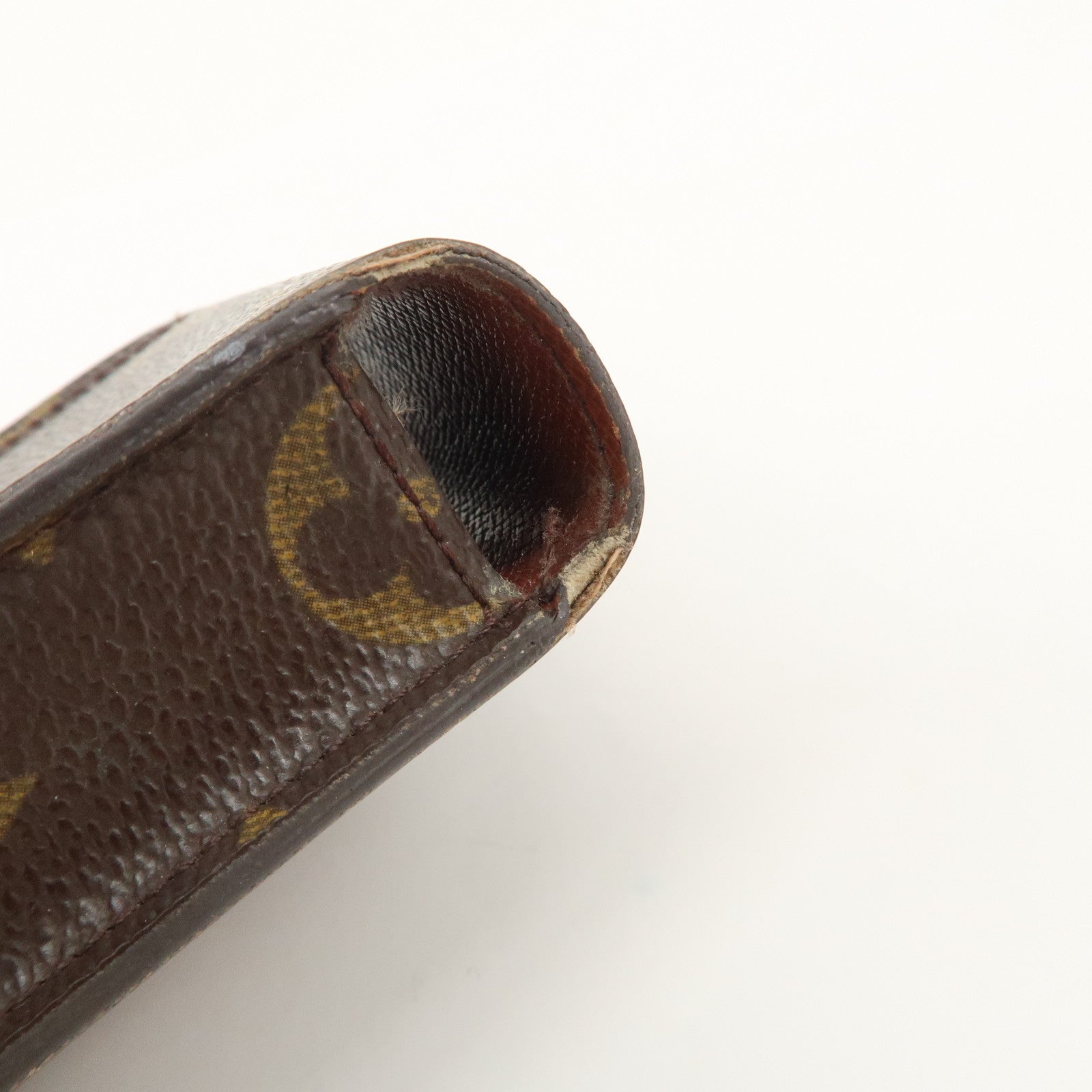 Louis Vuitton Monogram Set Of 3 Etui Cigarette Case Pen Case M63024 M62990 Used