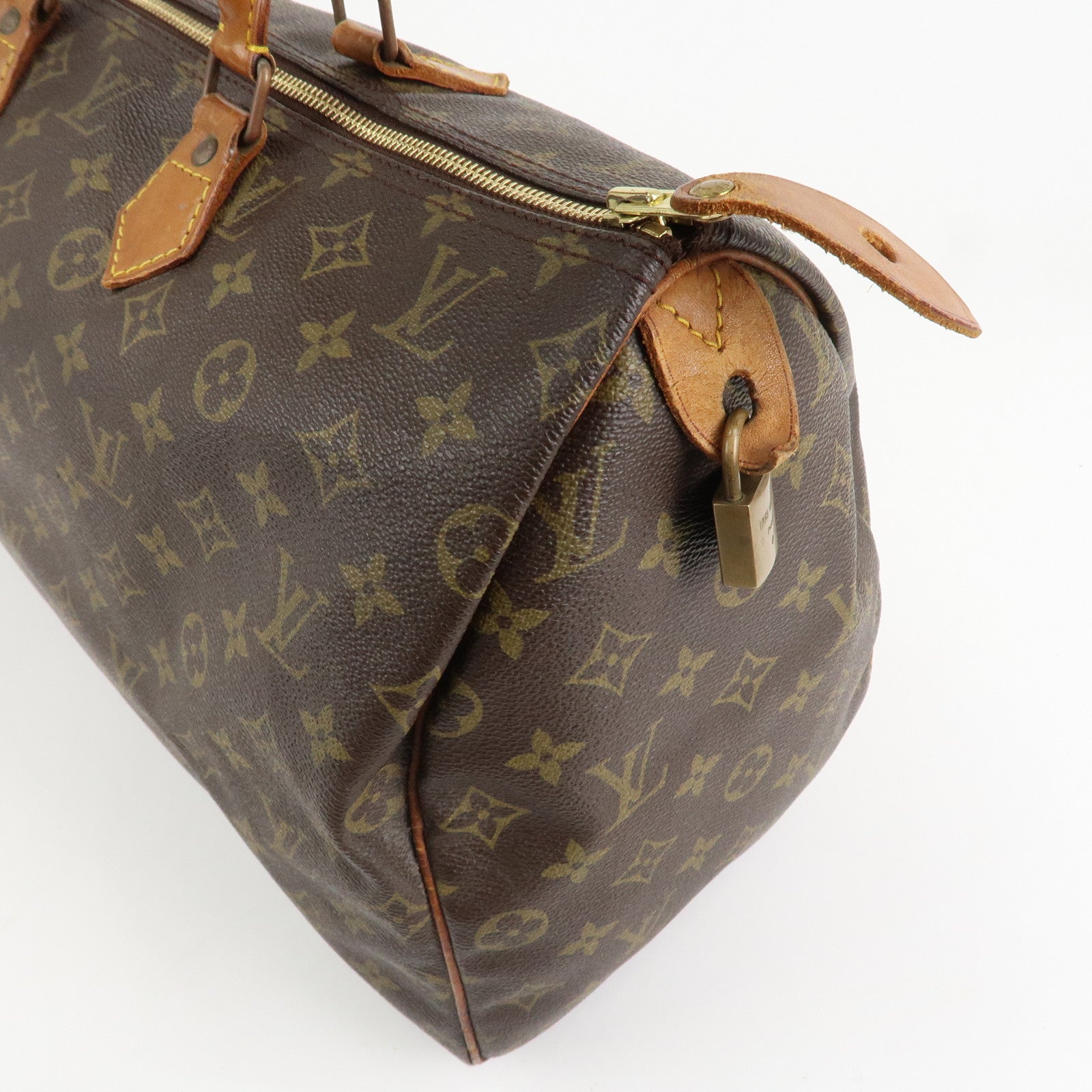 Louis Vuitton Monogram Speedy 40 Hand Bag Boston Bag M41522