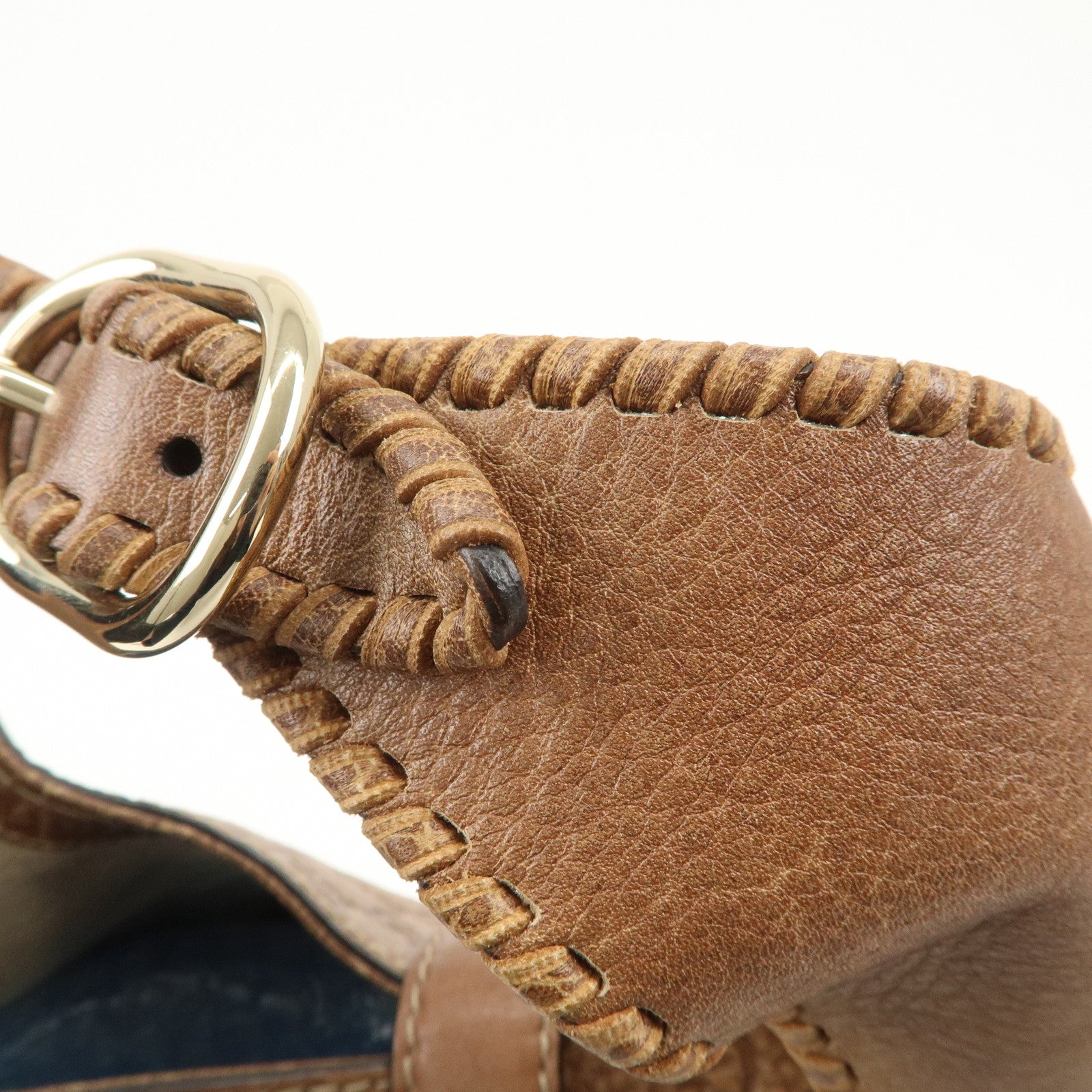 GUCCI Guccissima Bamboo New Jackie Leather 2Way Bag 219725 Used