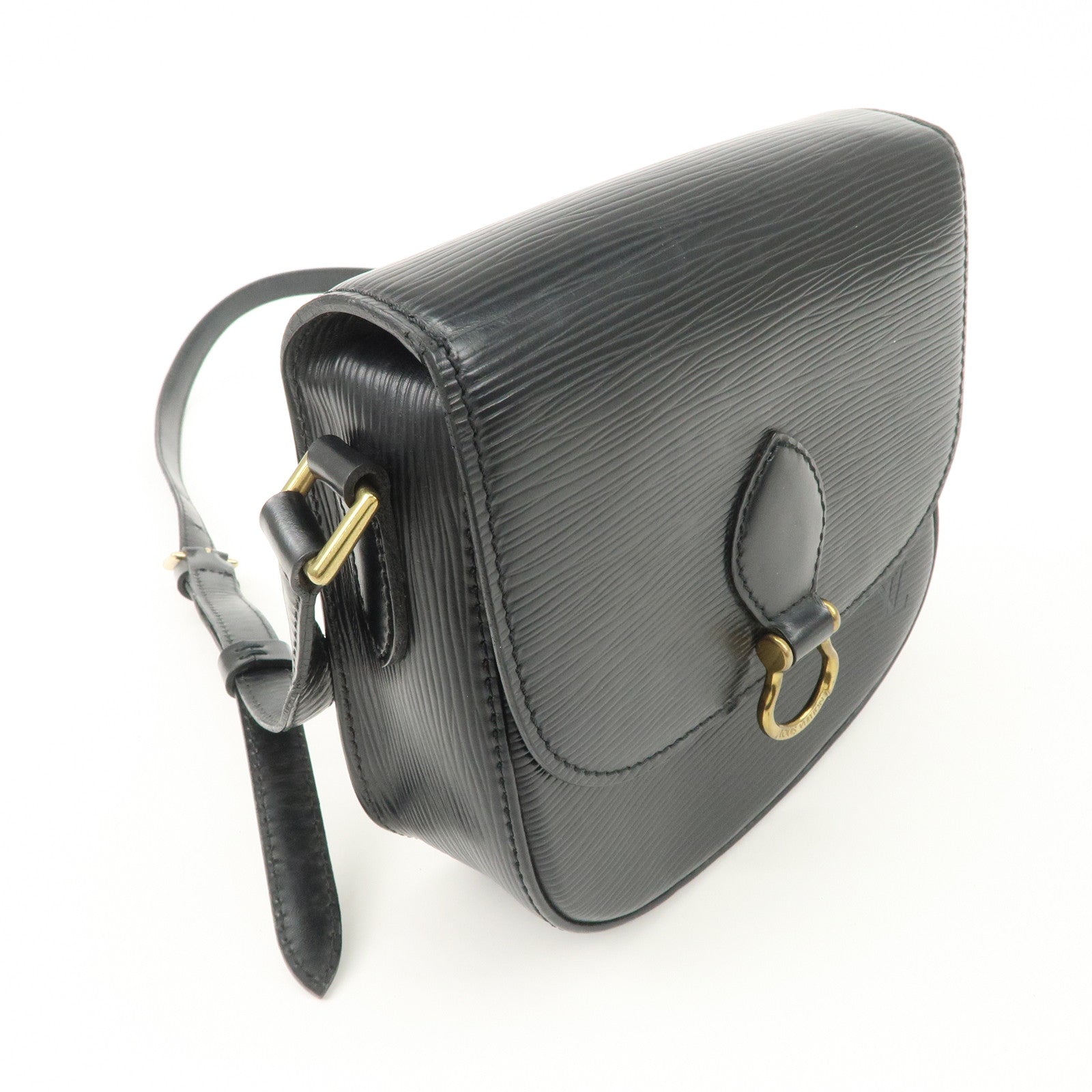 Louis Vuitton Epi Mini Saint Cloud Shoulder Bag Black M52212