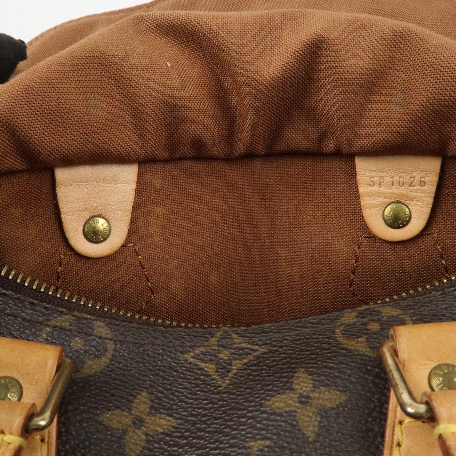 Louis Vuitton Monogram Speedy 25 Boston Bag Hand Bag Brown M41528