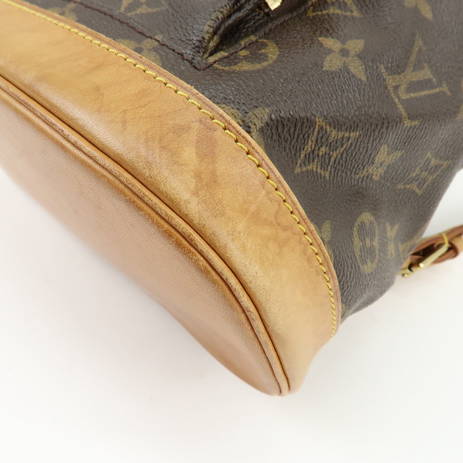 Louis Vuitton Monogram Montsouris MM Backpack Rucksack Brown M51136