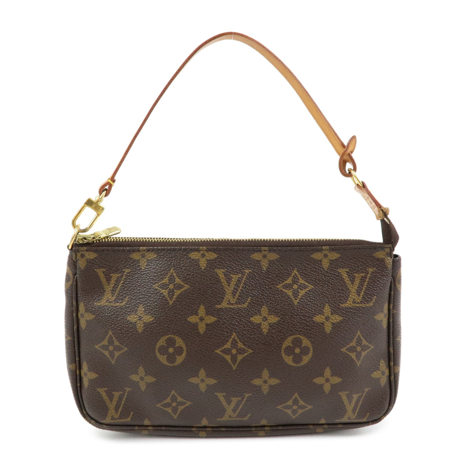 Louis Vuitton Monogram Pochette Accessoires Pouch Hand Bag M51980