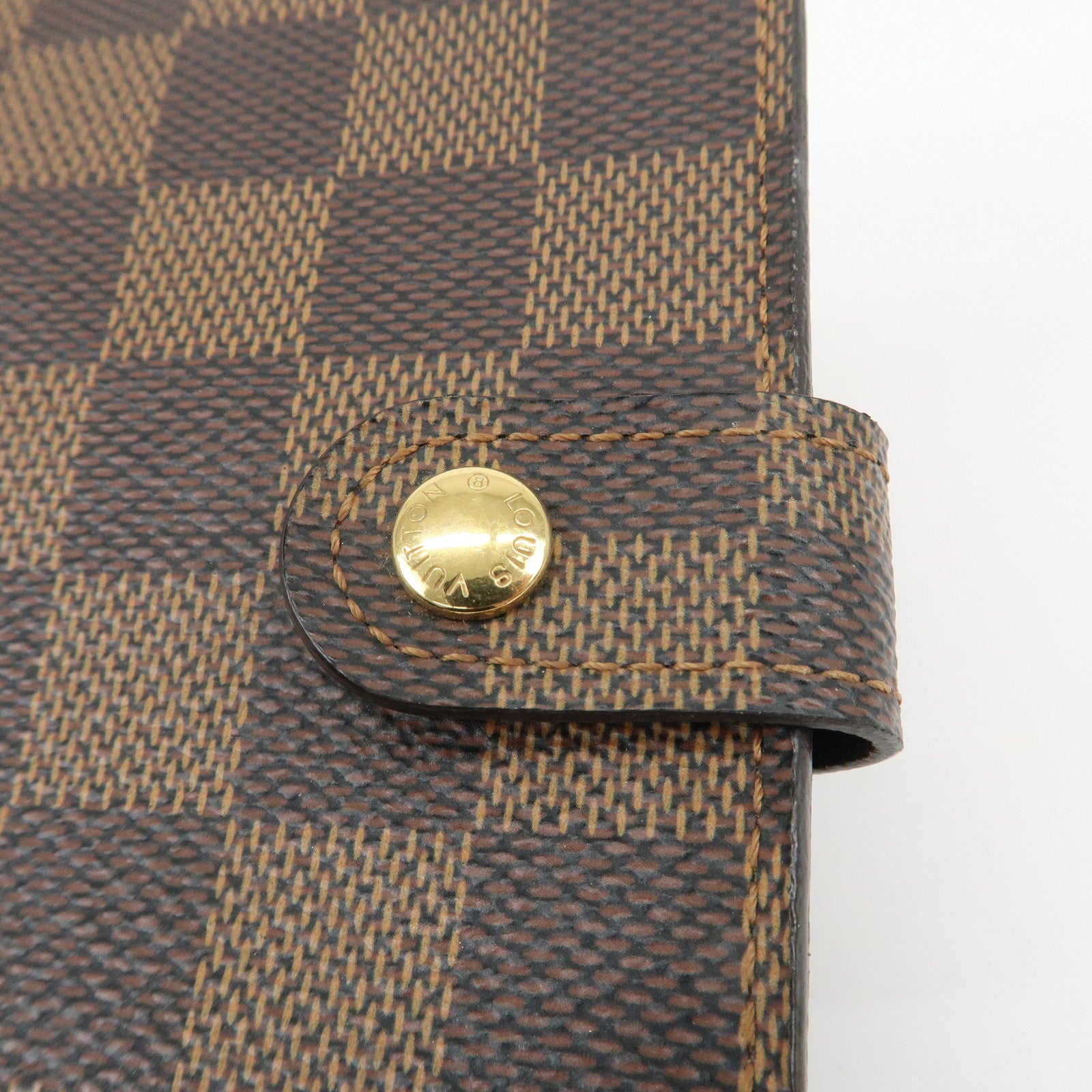 Louis Vuitton Damier Canvas Agenda PM Damier Ebene R20700