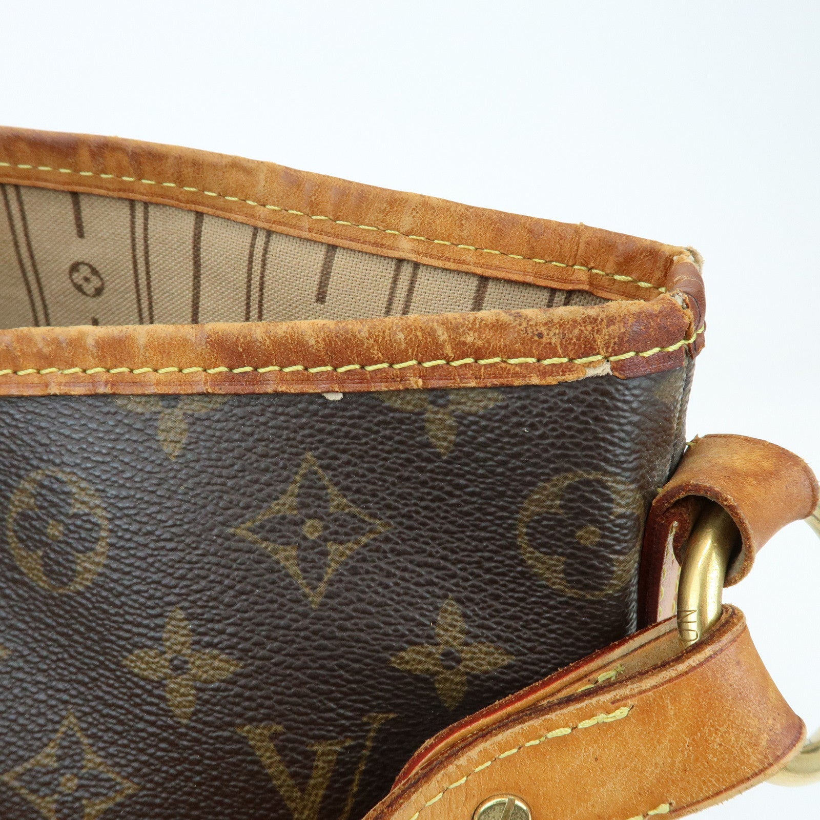 Louis Vuitton Monogram Delightful PM Shoulder Bag Brown M40352