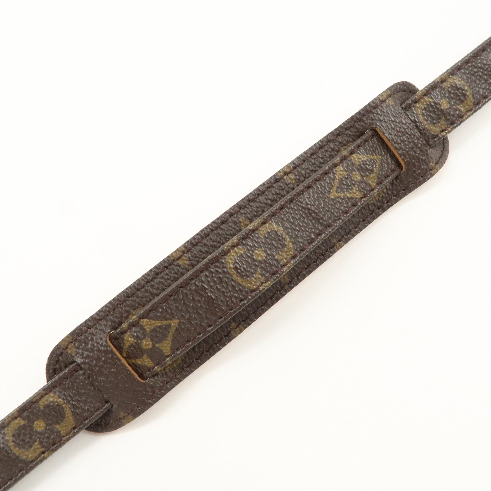 Louis Vuitton Monogram Canvas Shoulder Strap 120cm Brown J75010 Used