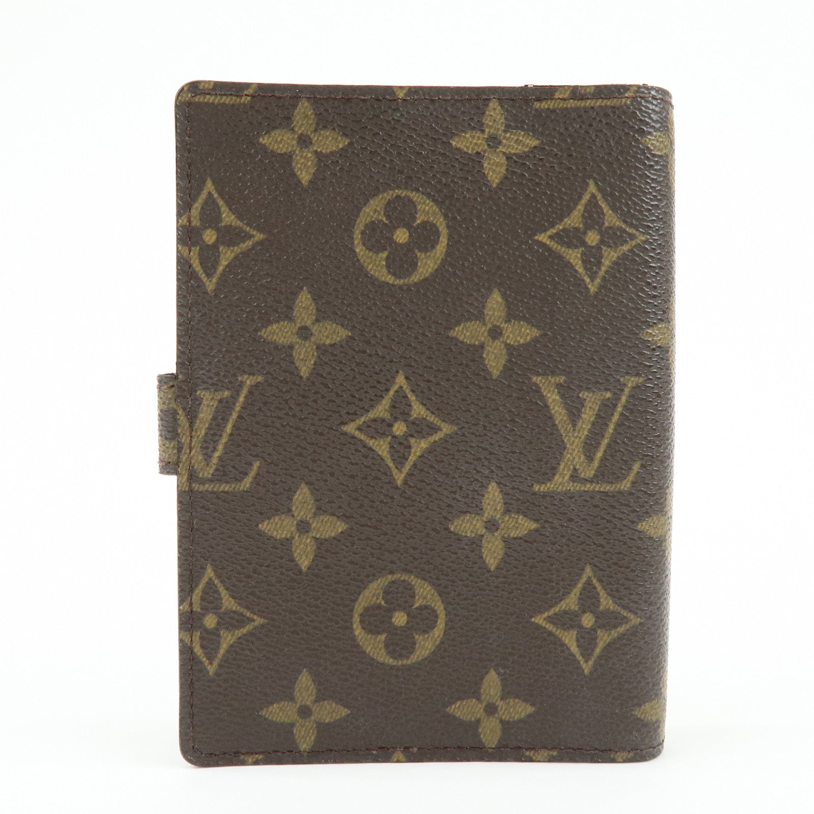 Louis Vuitton Monogram Agenda PM Planner Cover Brown R20005