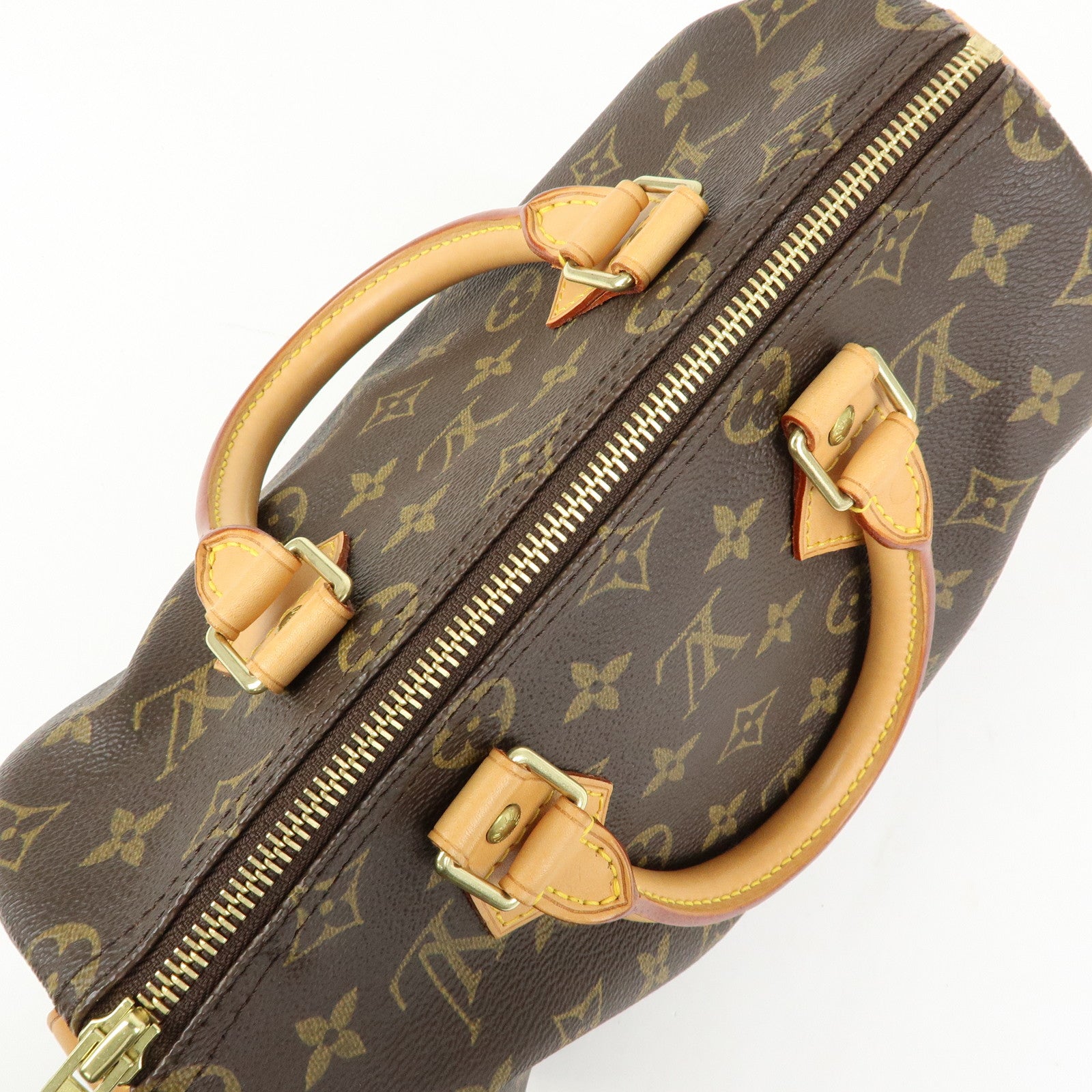 Louis Vuitton Monogram Speedy 25 Hand Bag Boston Bag M41109