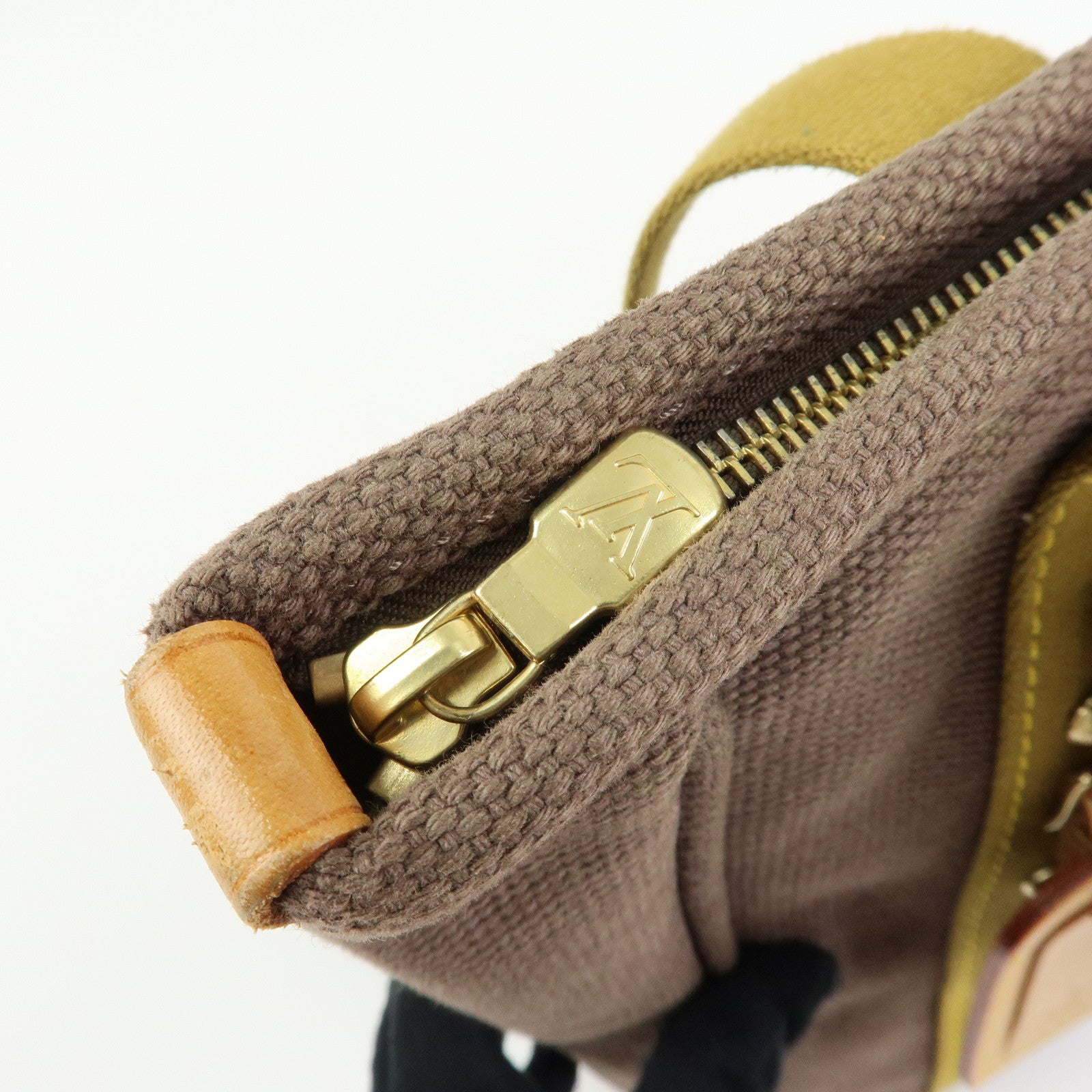 Louis Vuitton Antigua Cabas MM Tote Bag Shoulder Bag Brown M40086