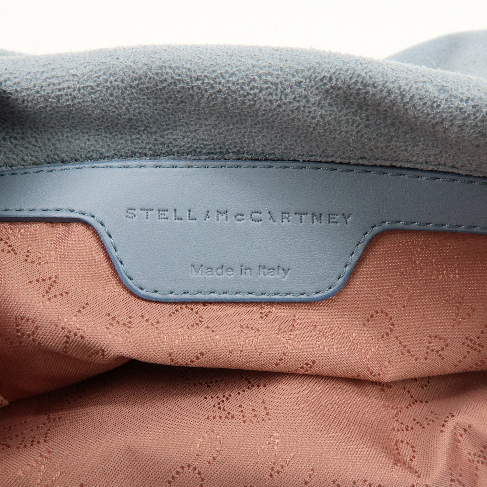 STELLA MCCARTNEY Falabella Tiny Faux Leather 2Way Bag Blue 371223