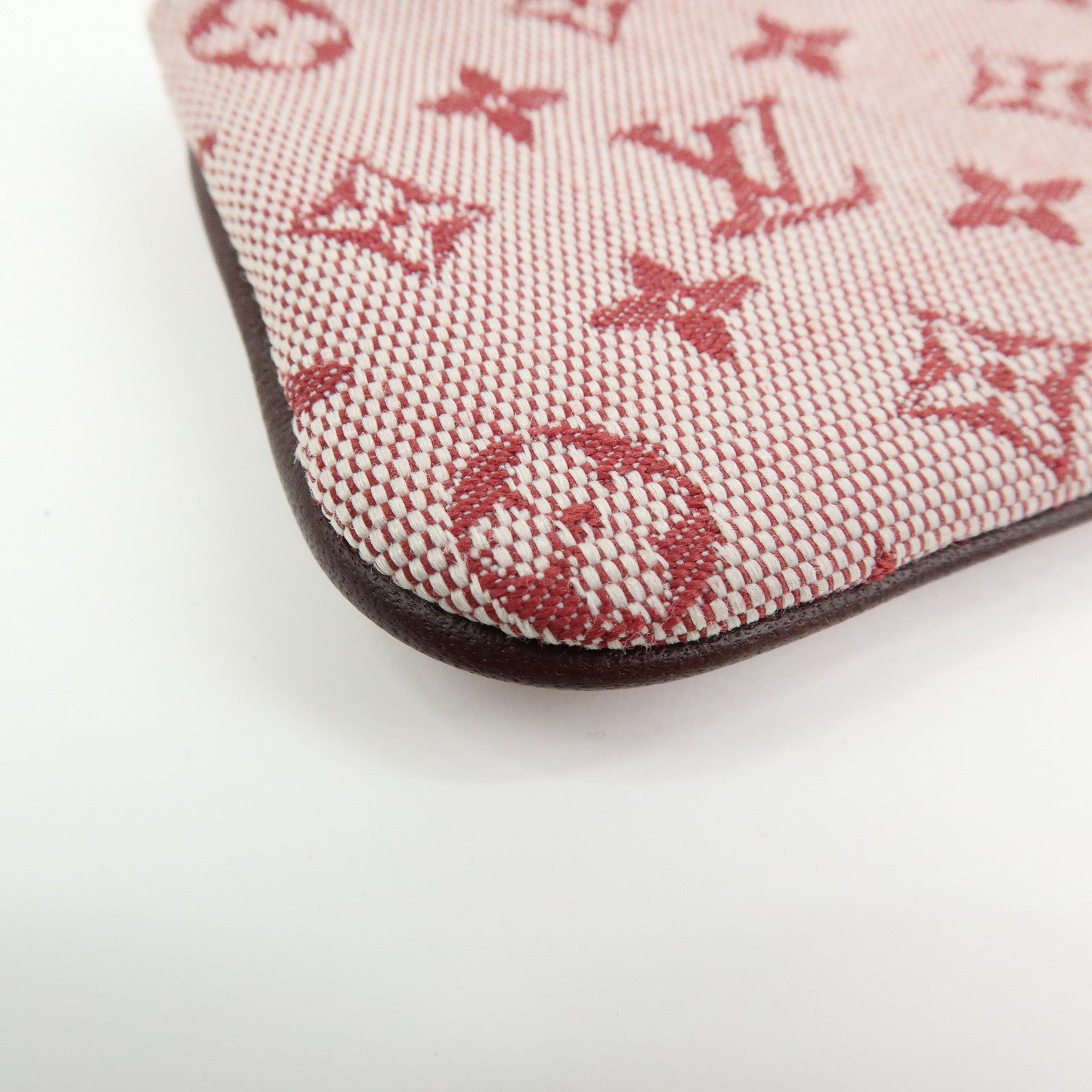 Louis Vuitton Monogram Mini Pochette Cles Coin Case Cerise M92238