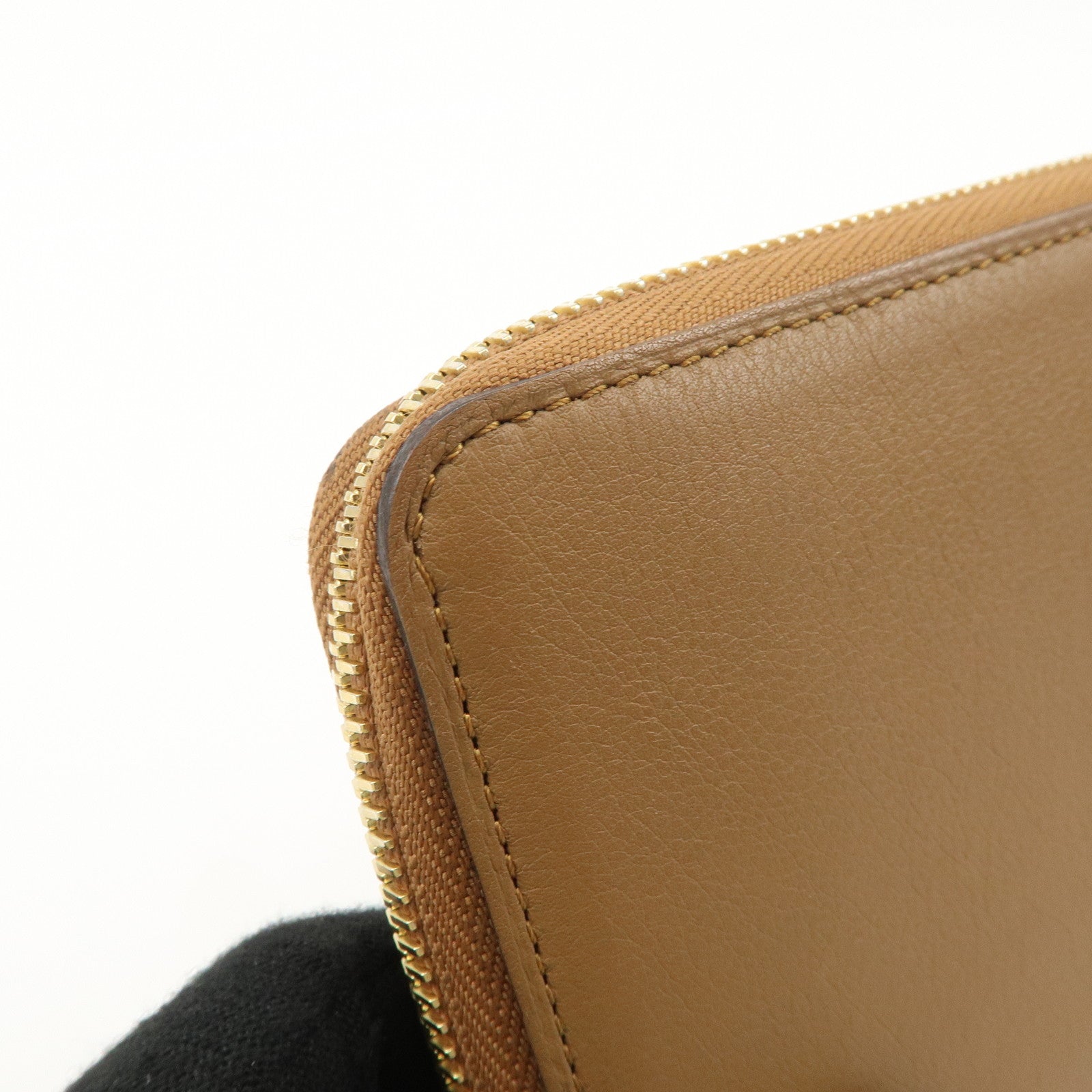 Louis Vuitton Parnassea Portefeuille Leather Round Zippy Wallet M58209 Used