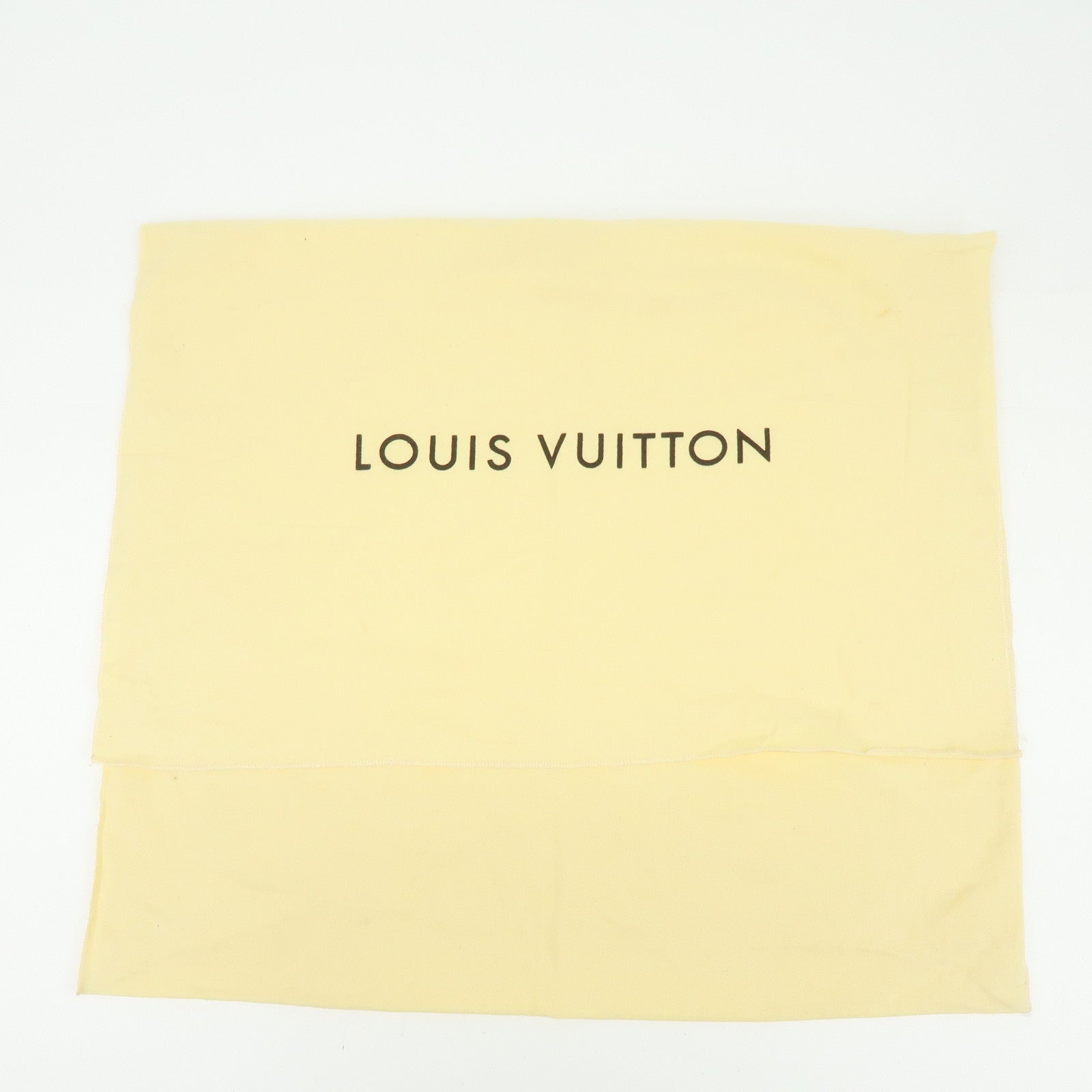 Loiuis Vuitton Set Of 13 Dust Bag Flap Style Beige Brown