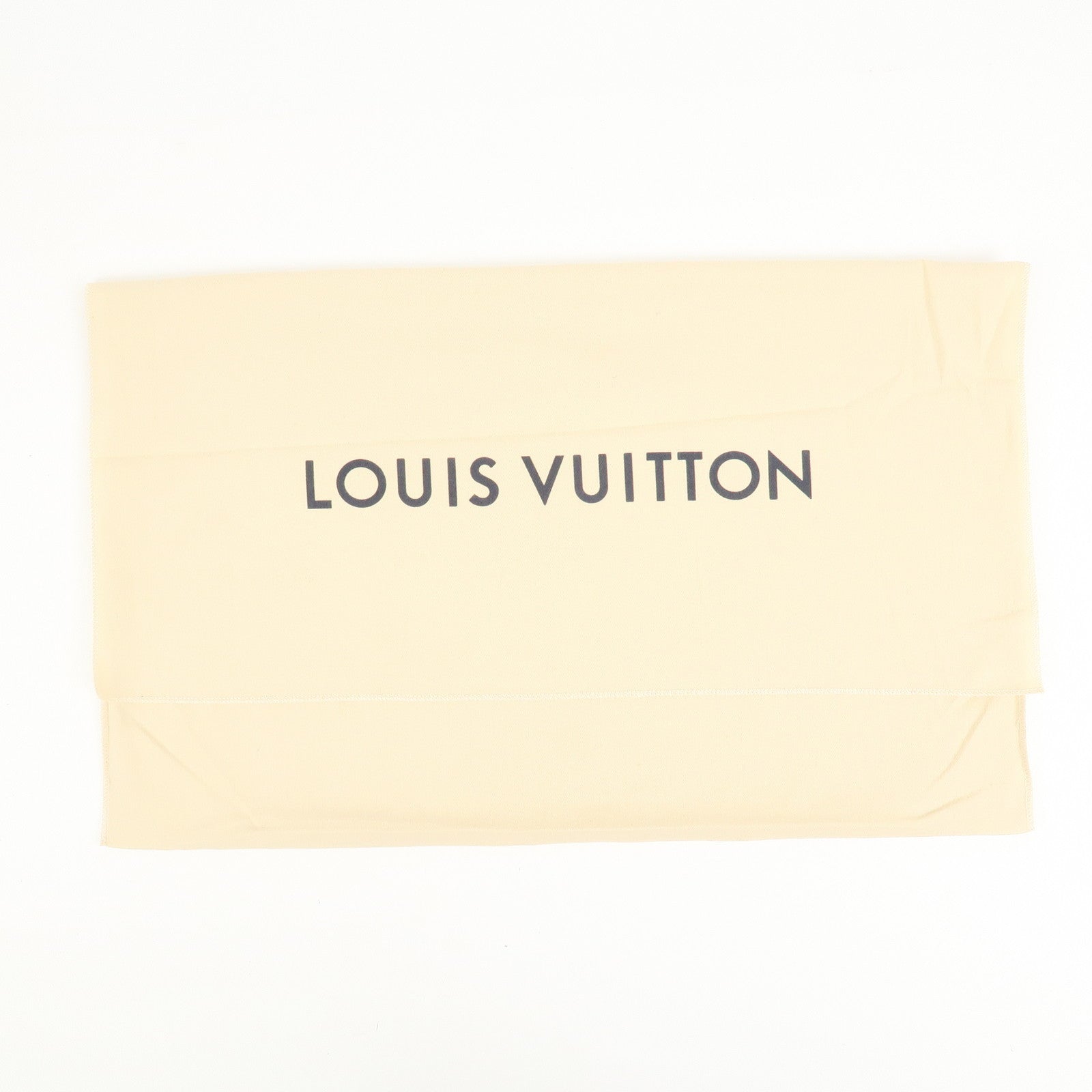 Louis Vuitton Set Of 10 Dust Bag Storage Bag Flap Style Beige