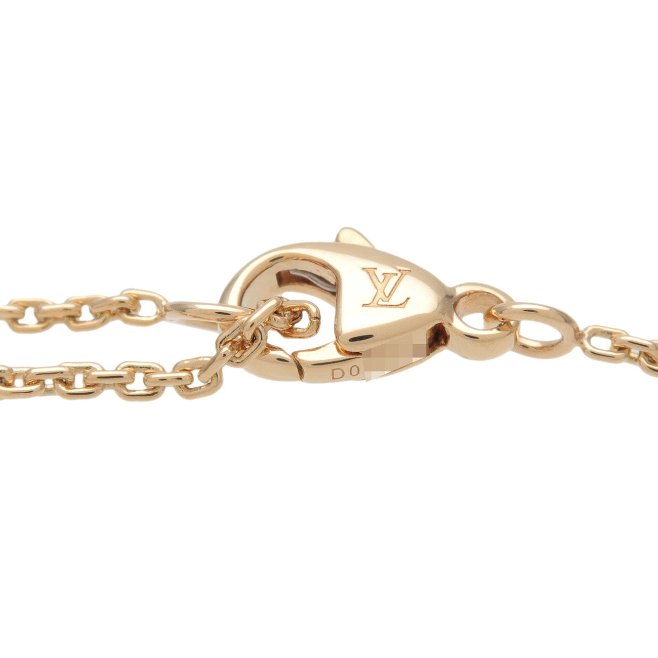 Louis Vuitton Pandantiff Idylle 1P Diamond Necklace K18YG Q93280