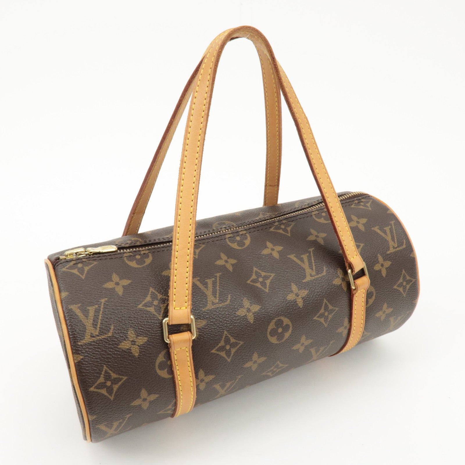 Louis Vuitton Monogram Papillon 26 Hand Bag New Style M51386 Used
