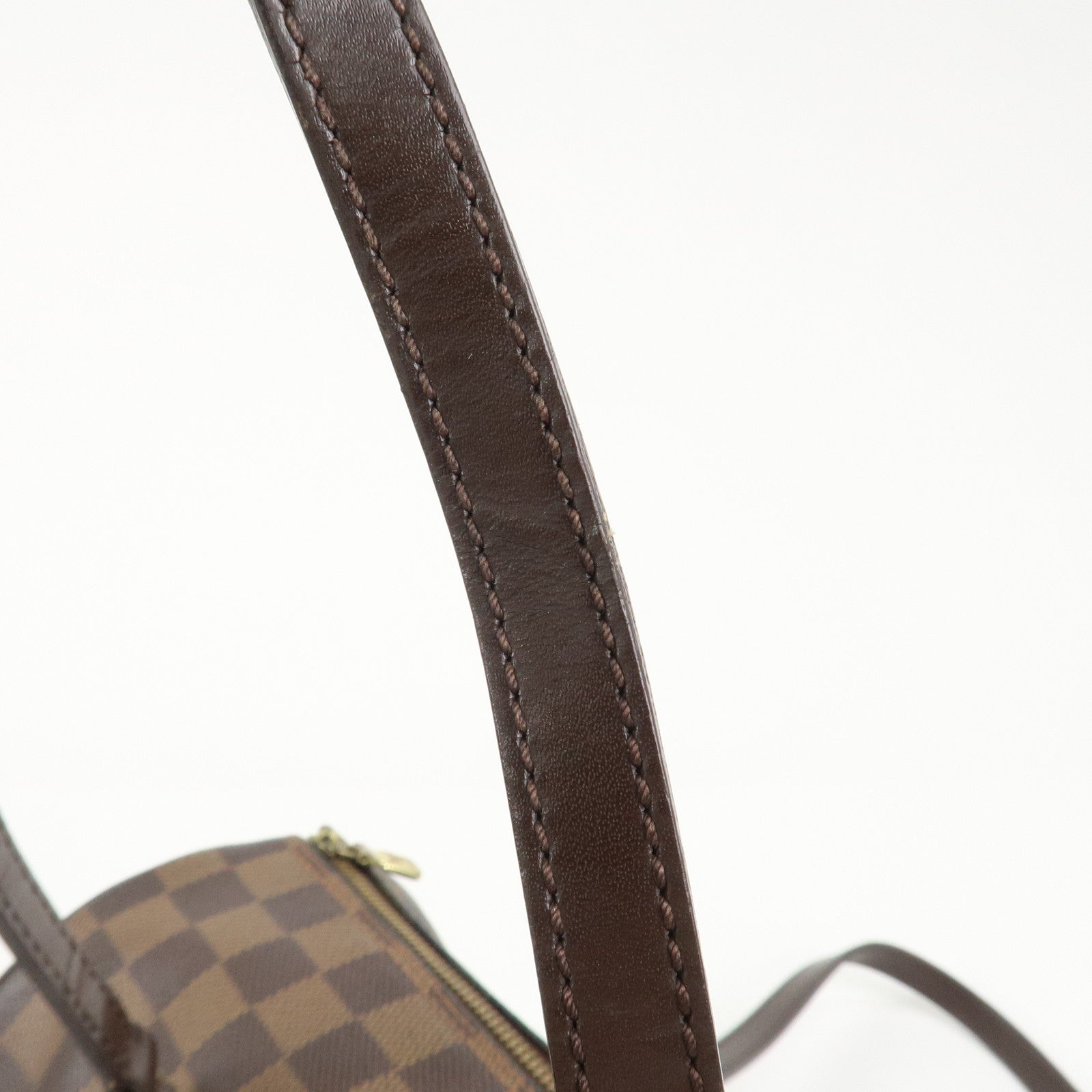 Louis Vuitton Damier Ebene Papillon 30 Hand Bag Brown N51303