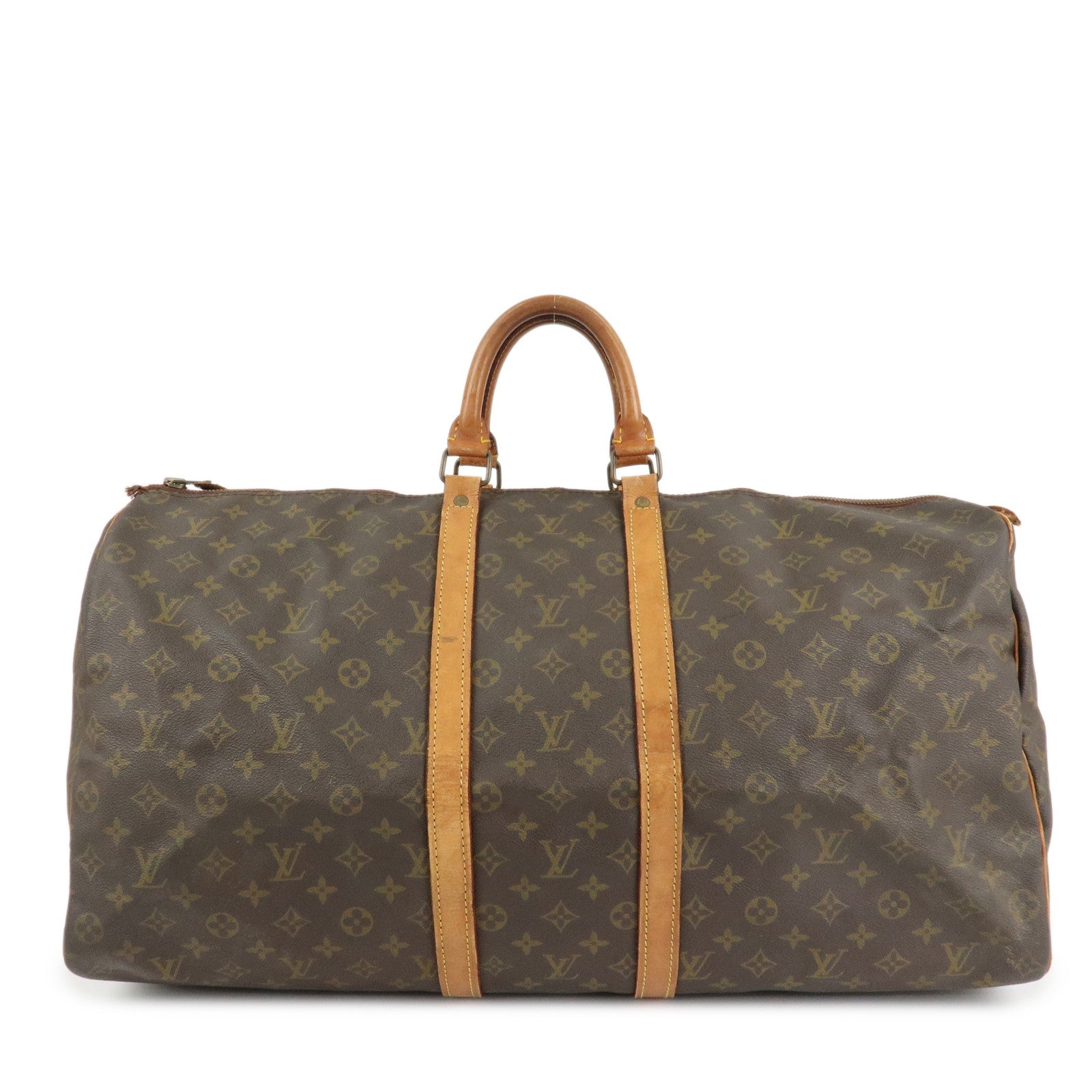 Louis Vuitton Monogram Keep All 55 Boston Bag Travel Bag M41424 Used