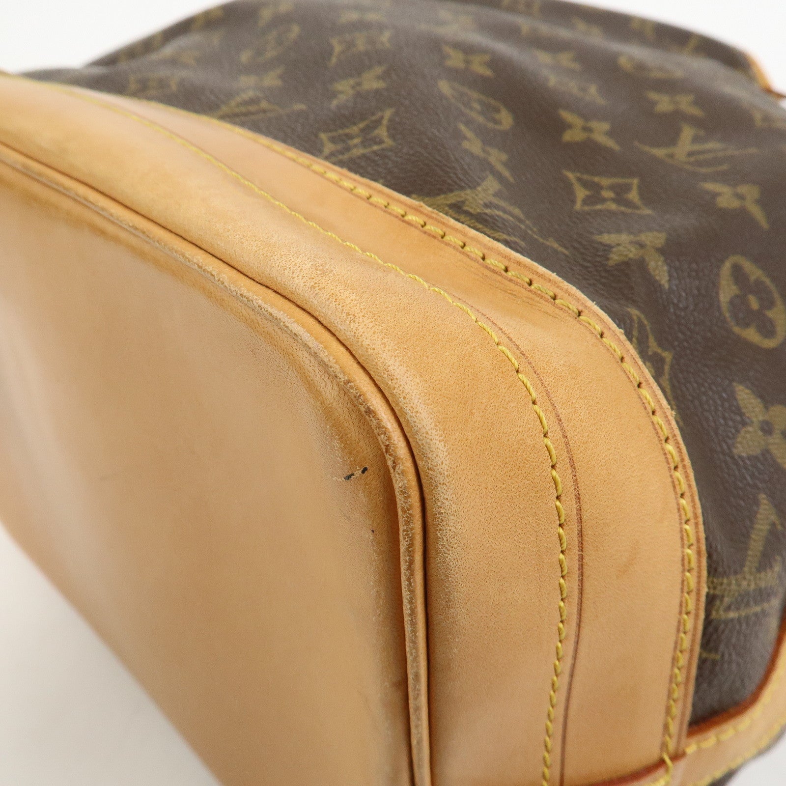 Louis Vuitton Monogram Noe Shoulder Bag Hand Bag Brown M42224