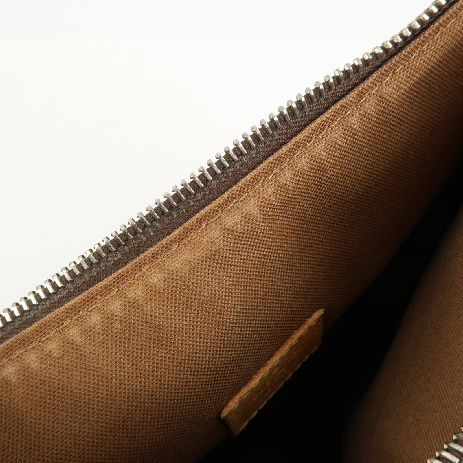 Louis Vuitton Monogram Odeon MM Shoulder Bag Brown M56389