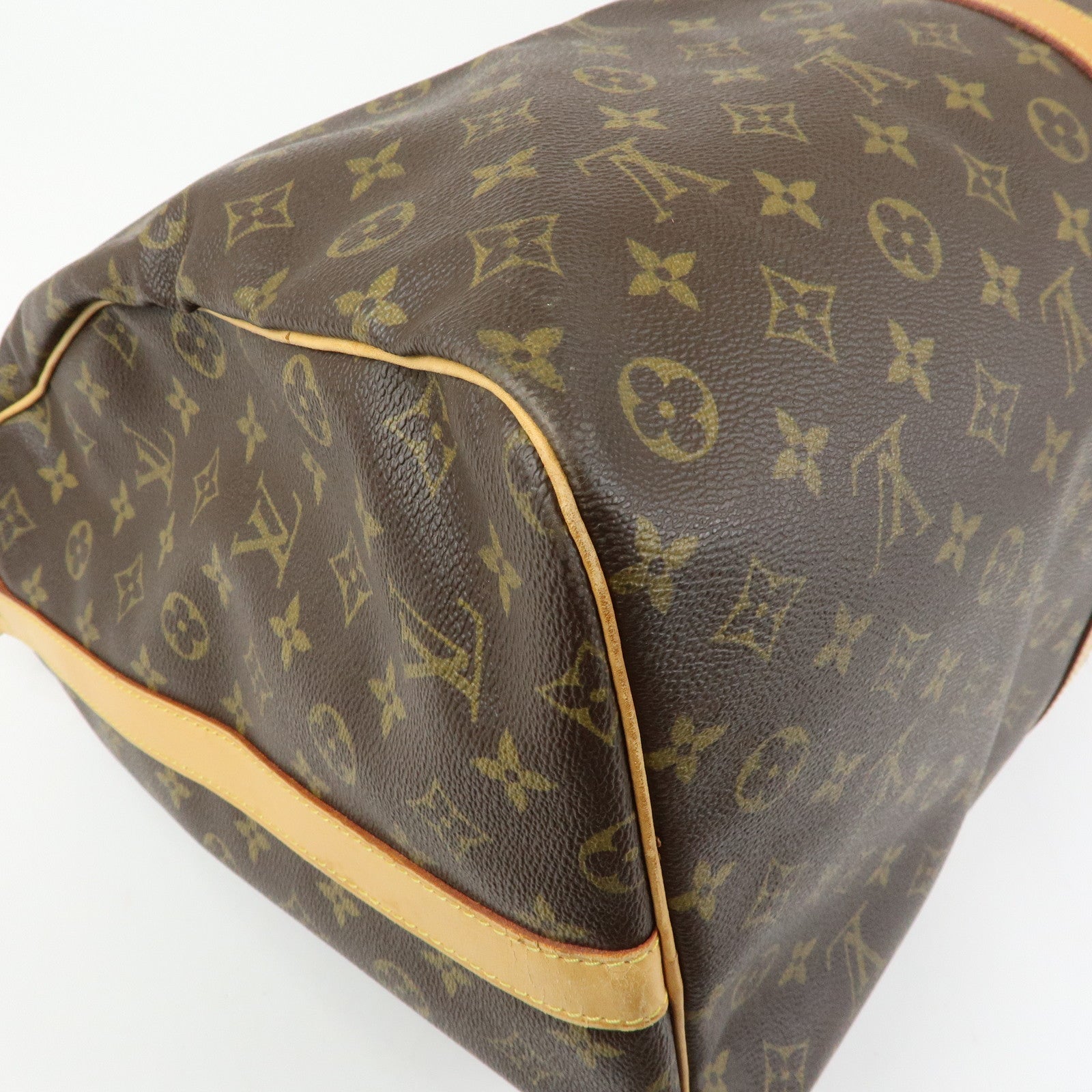 Louis Vuitton Monogram Keep All Bandouliere 60 Boston Bag M41412