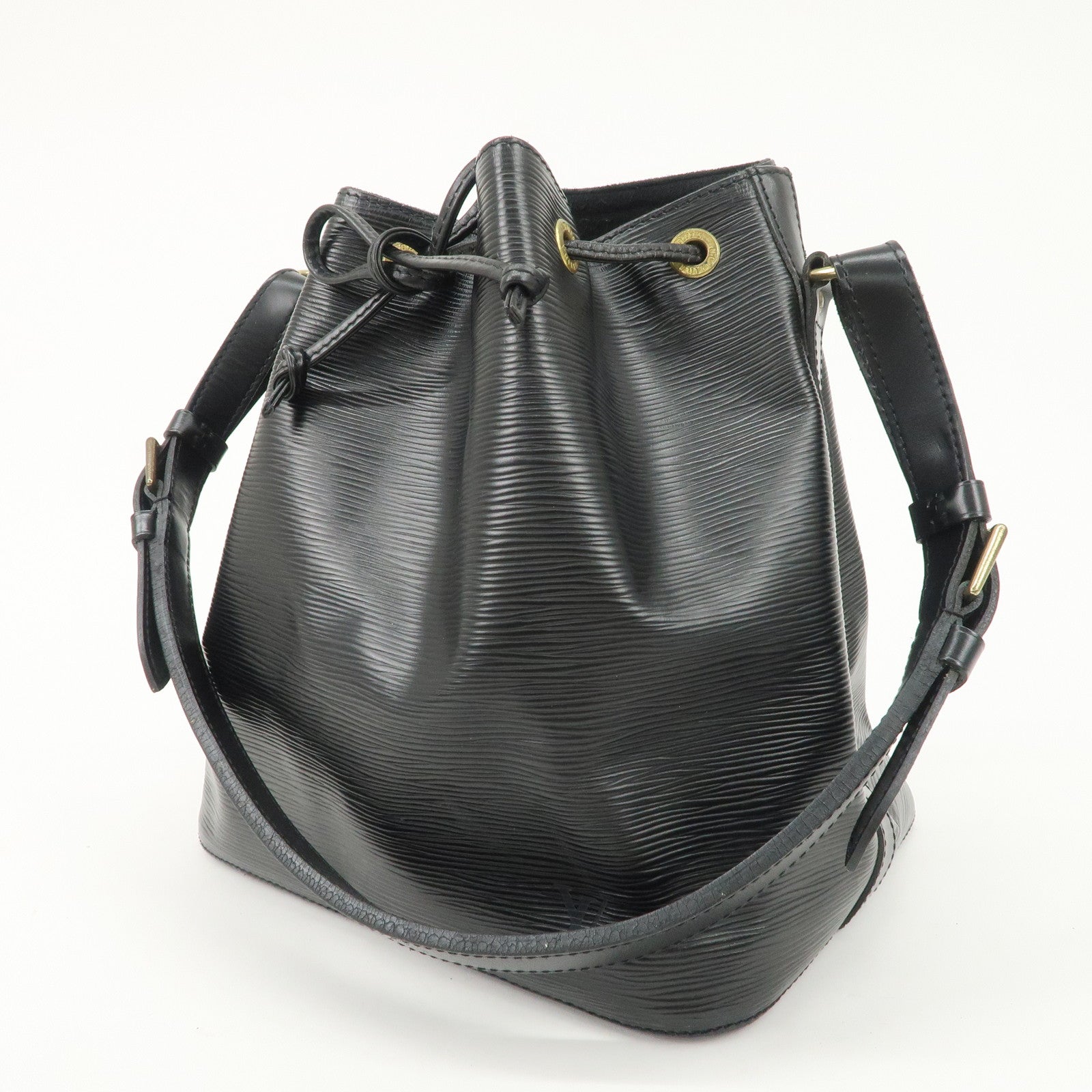 Louis Vuitton Epi Petit Noe Shoulder Bag Noir Black M59012