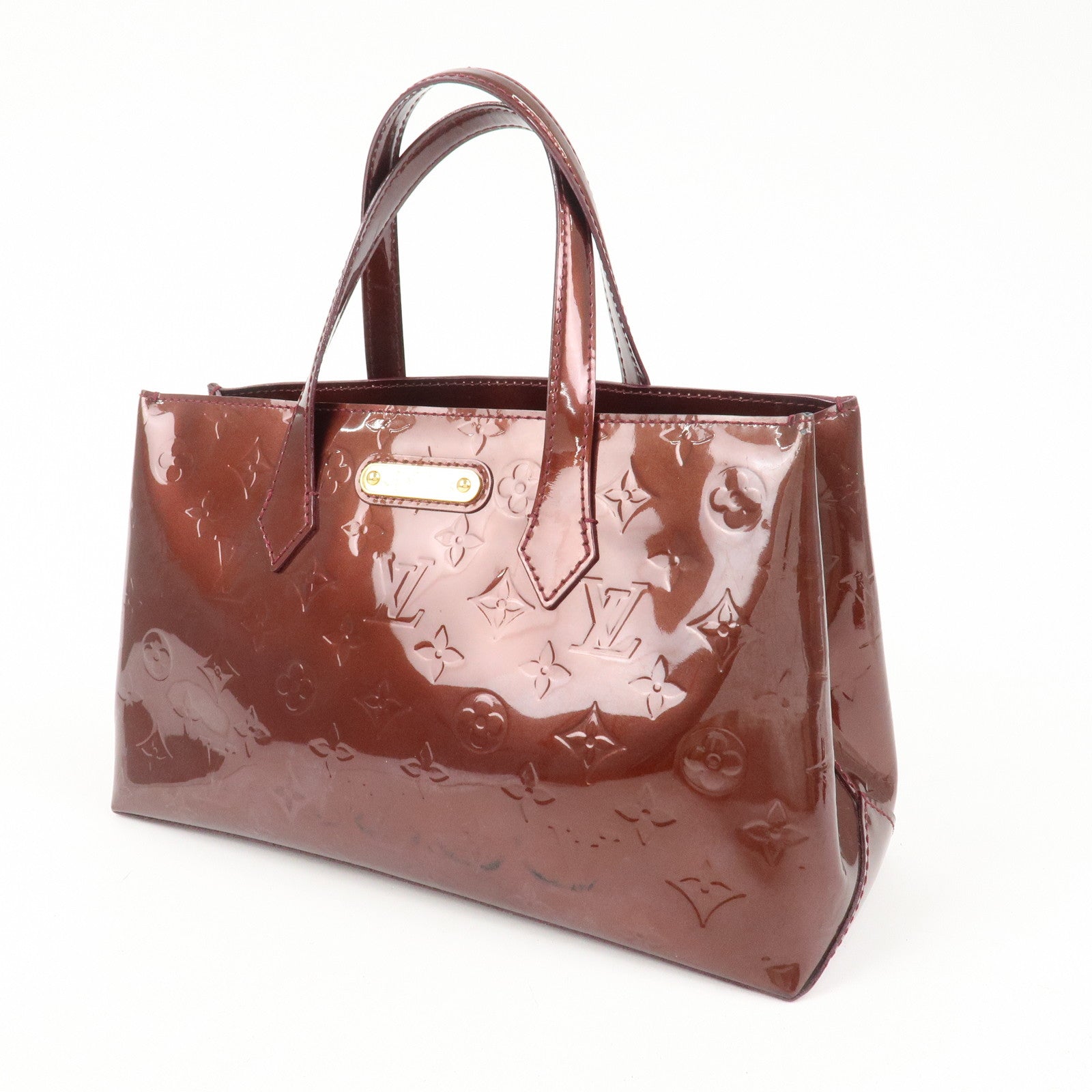 Louis Vuitton Monogram Vernis Wilshire PM Rouge Faurviste M91644