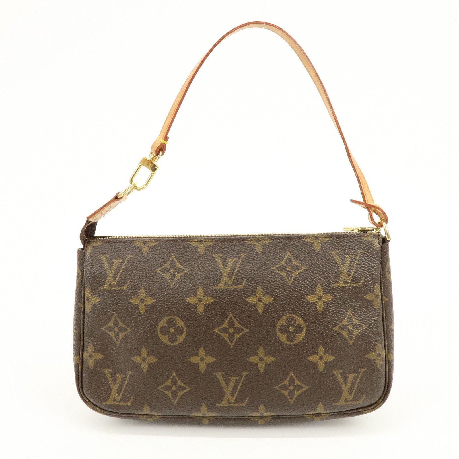 Louis Vuitton Monogram Pochette Accessoires Pouch Hand Bag M51980
