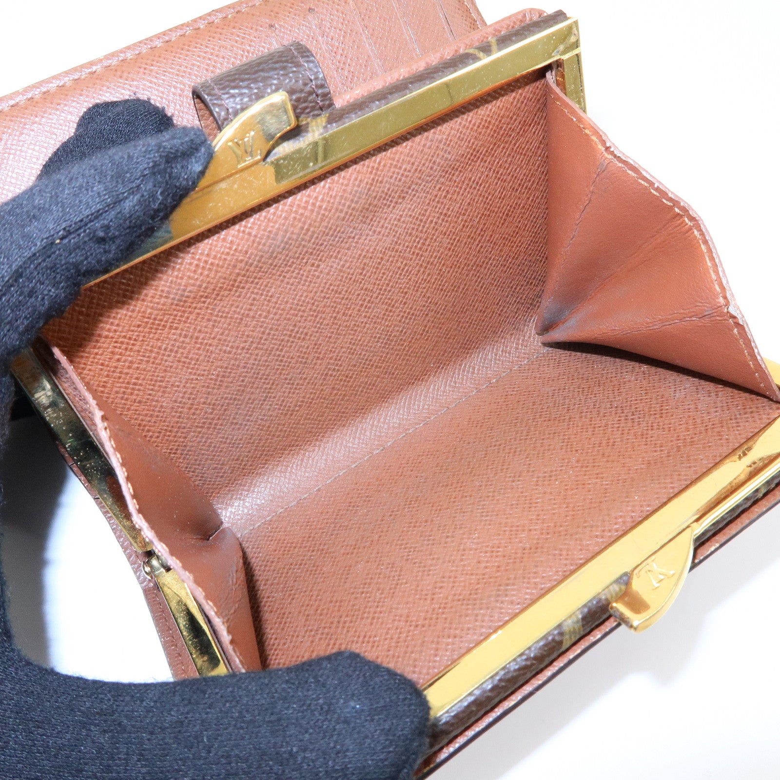 Louis Vuitton Monogram Portefeuille Viennois Compact Wallet M61674