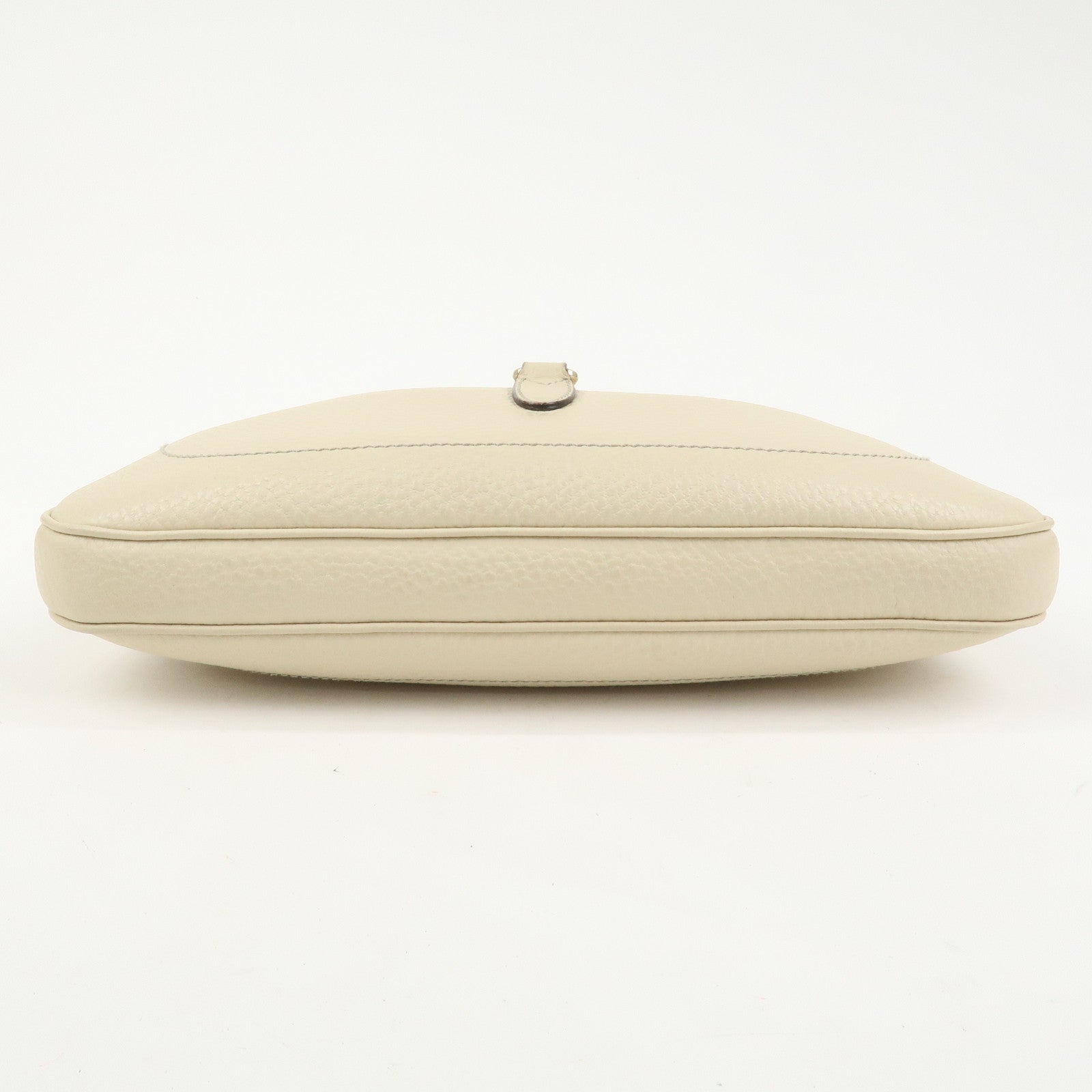 GUCCI New Jackie Leather Shoulder Bag Hand Bag Ivory 137335