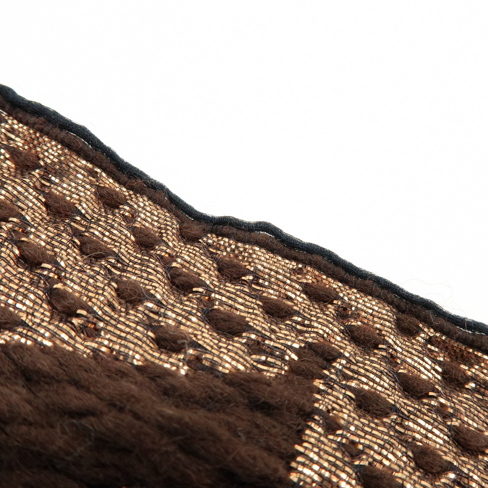 Louis Vuitton Echarpe Logomania Shine Wool Silk Scarf Brown M71383